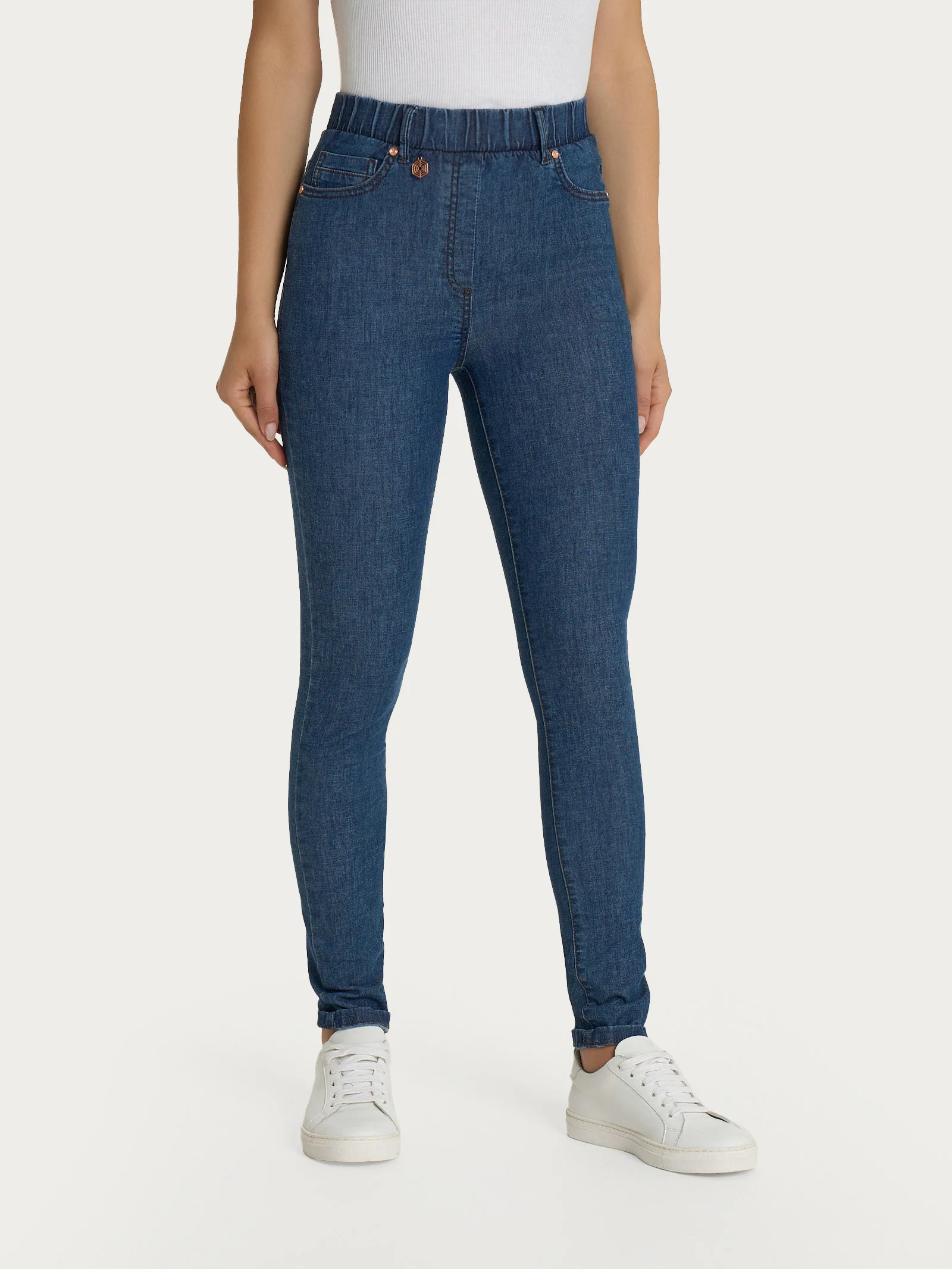 Jeans a 5 tasche in Light Denim  - Jeans - Image 3
