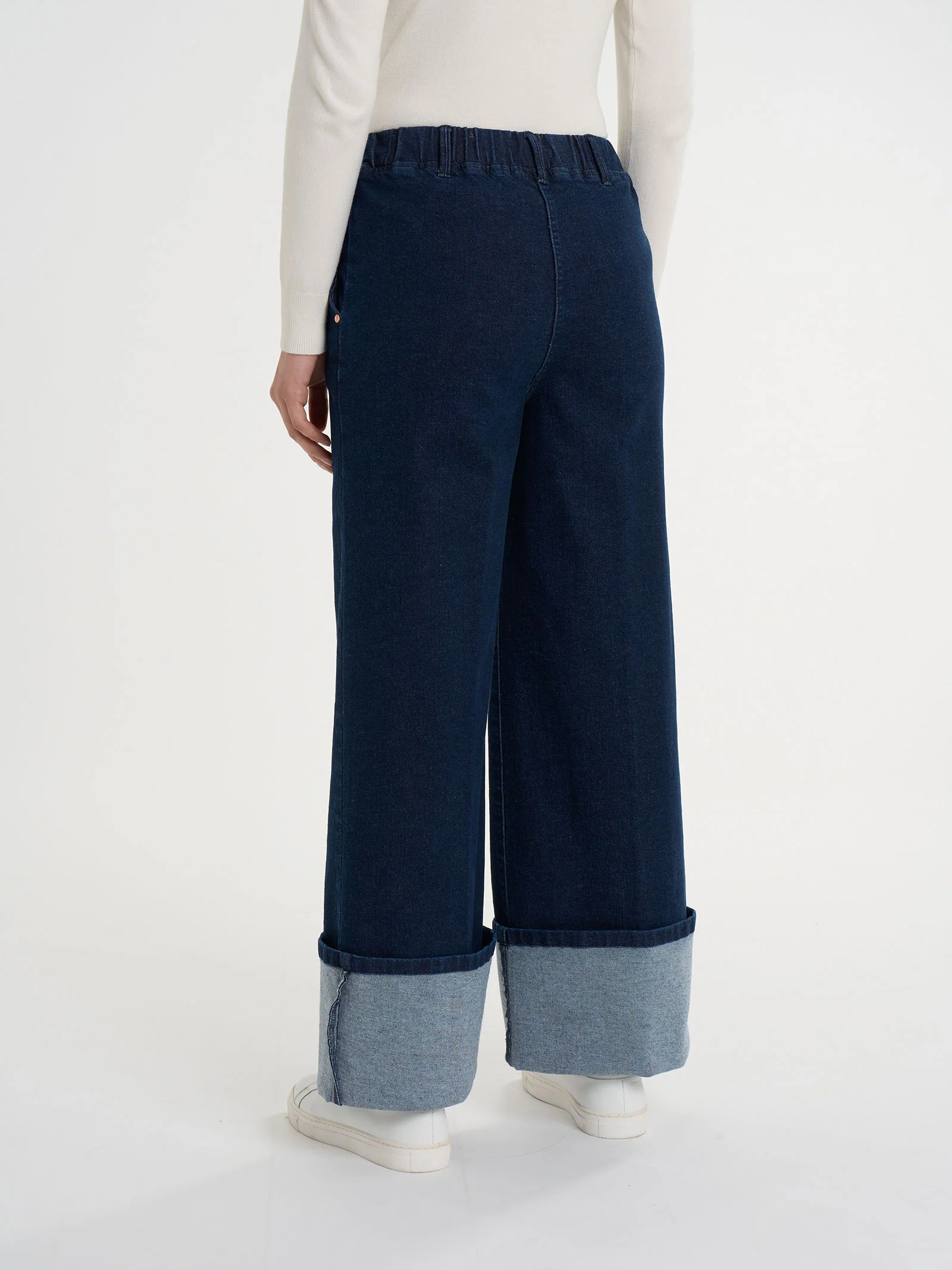 Jeans a Palazzo in 4 Seasons Denim  - Persia - Image 2