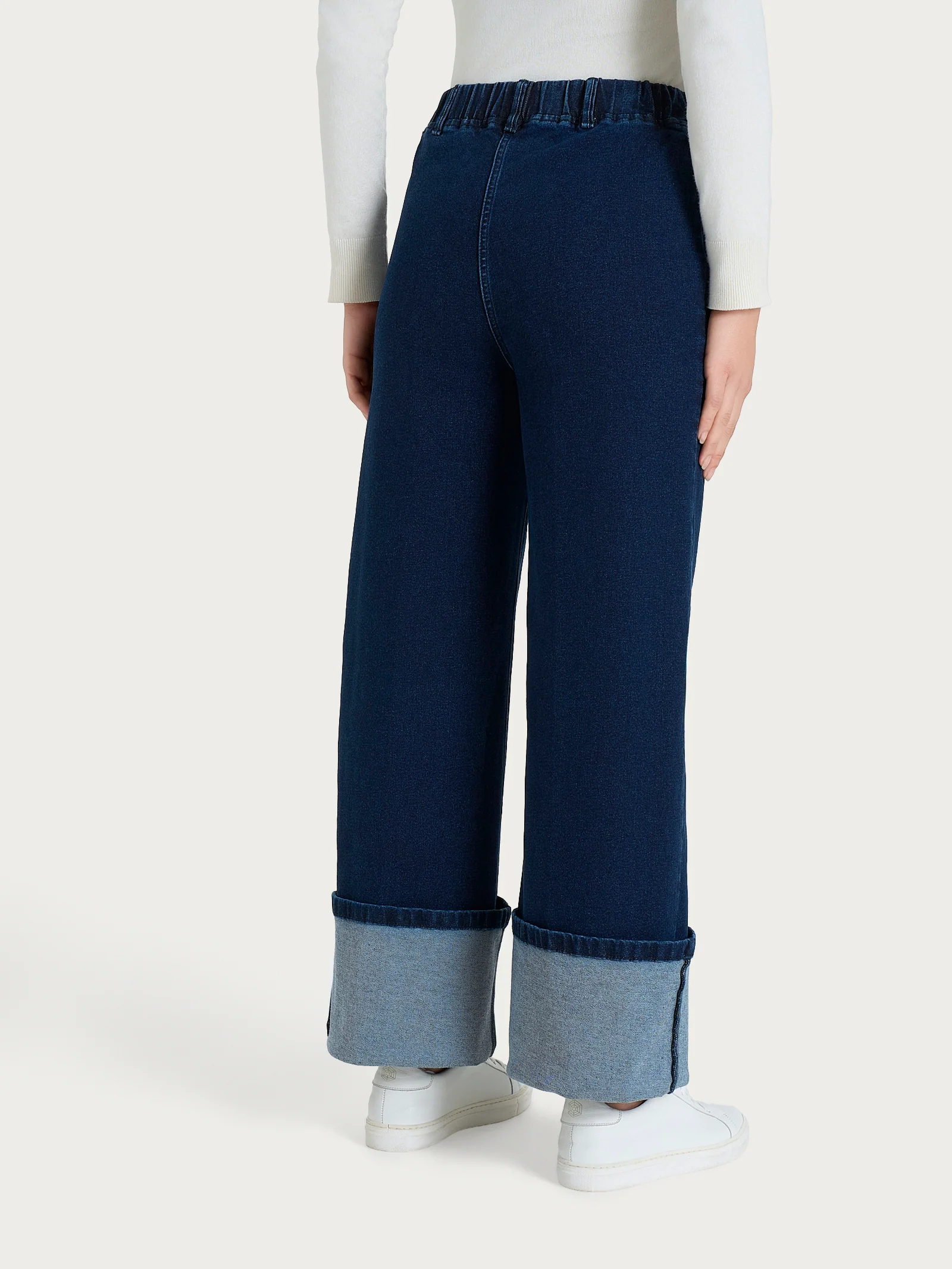Jeans a palazzo in Super Denim - Persia - Image 4