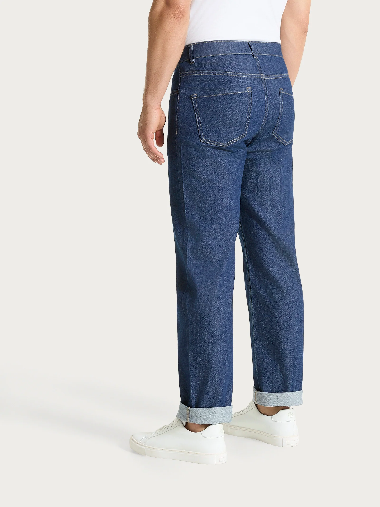 Jeans Bootleg in Light Denim - Indigo - Image 4