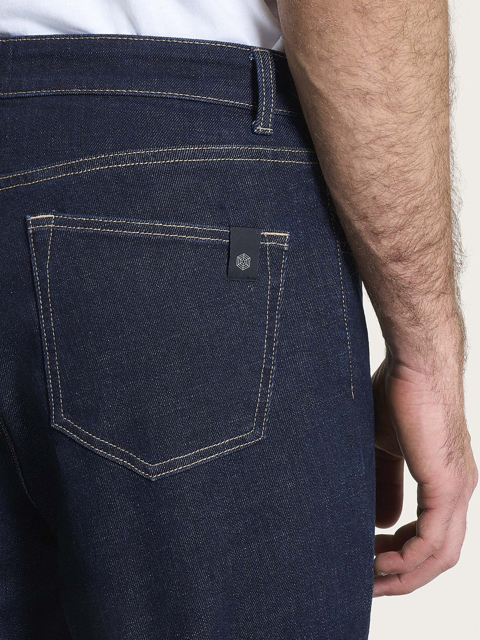 Jeans Bootleg in Super Denim - Indigo - Image 4