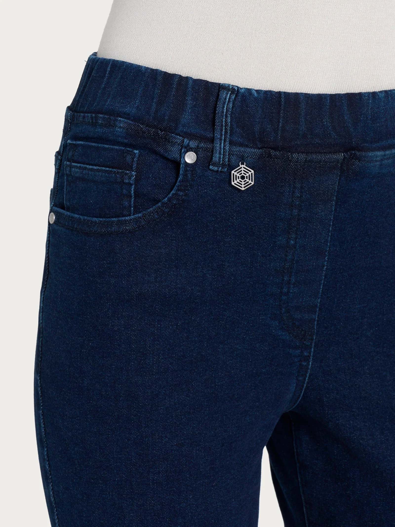 Jeans dritto con tasche in Super Denim - Persia - Image 3