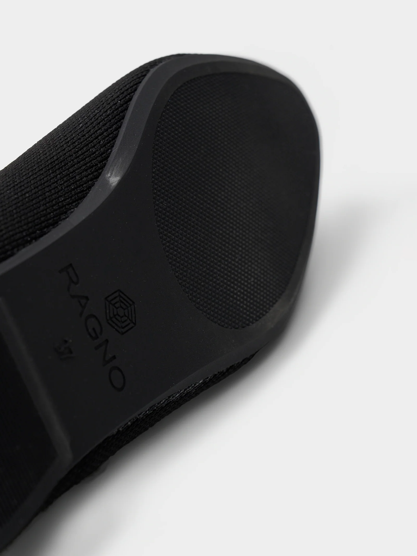Loafer slip on in maglia - Nero - Image 3