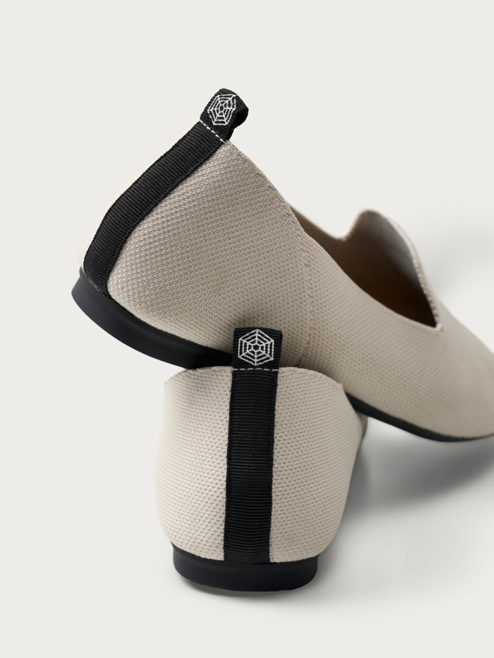 Loafer slip on in maglia - Champignon - Image 3