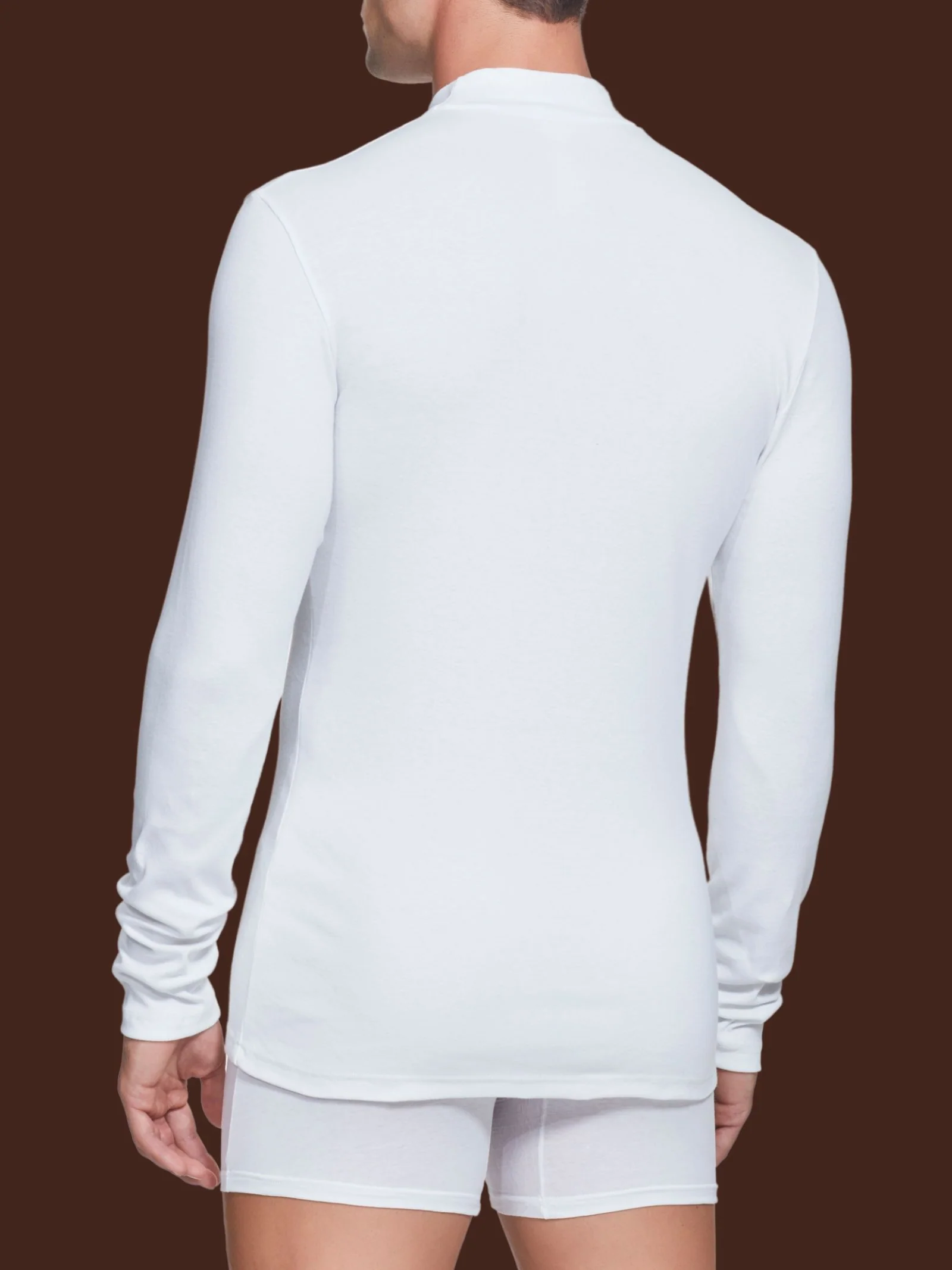 Lupetto in caldo cotone  - Bianco - Image 3