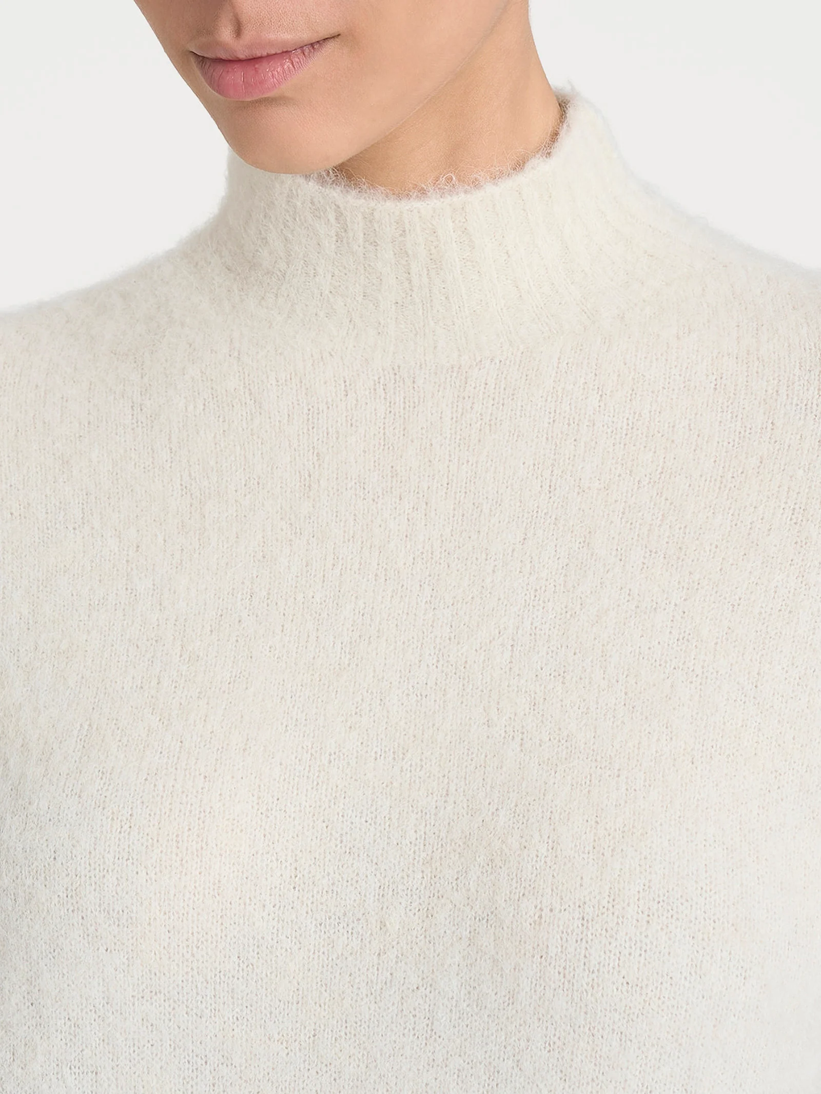 Lupetto in Misto Alpaca - Avorio - Image 3