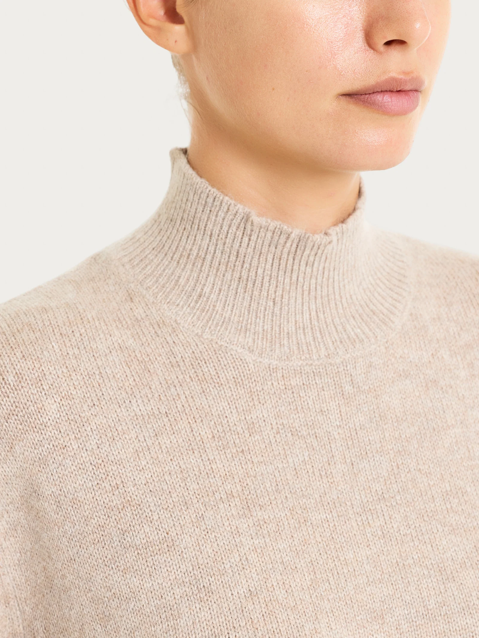 Lupetto in Natural Soft - Zenzero Mel. - Image 3