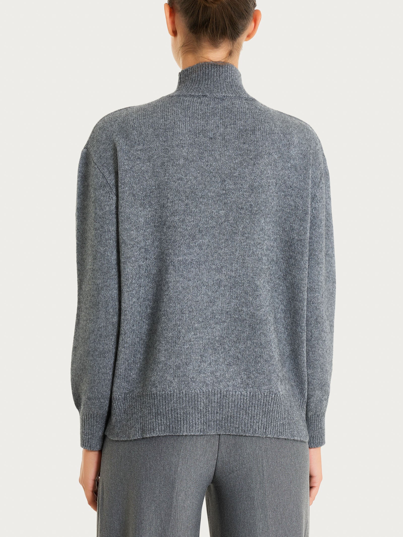 Lupetto in Natural Soft - Ferro Mel. - Image 2
