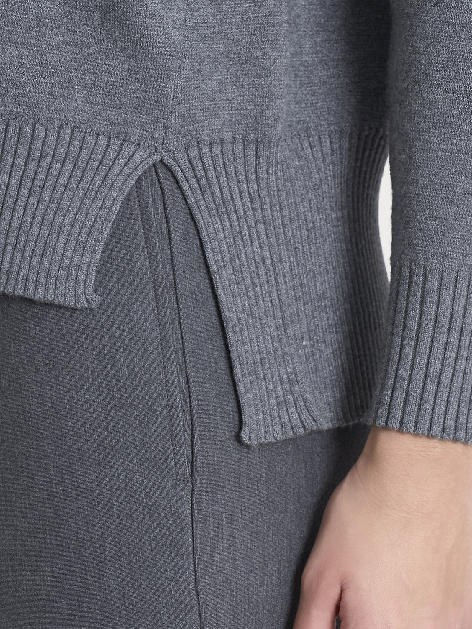 Lupetto in Super Soft - Ferro Mel. - Image 3