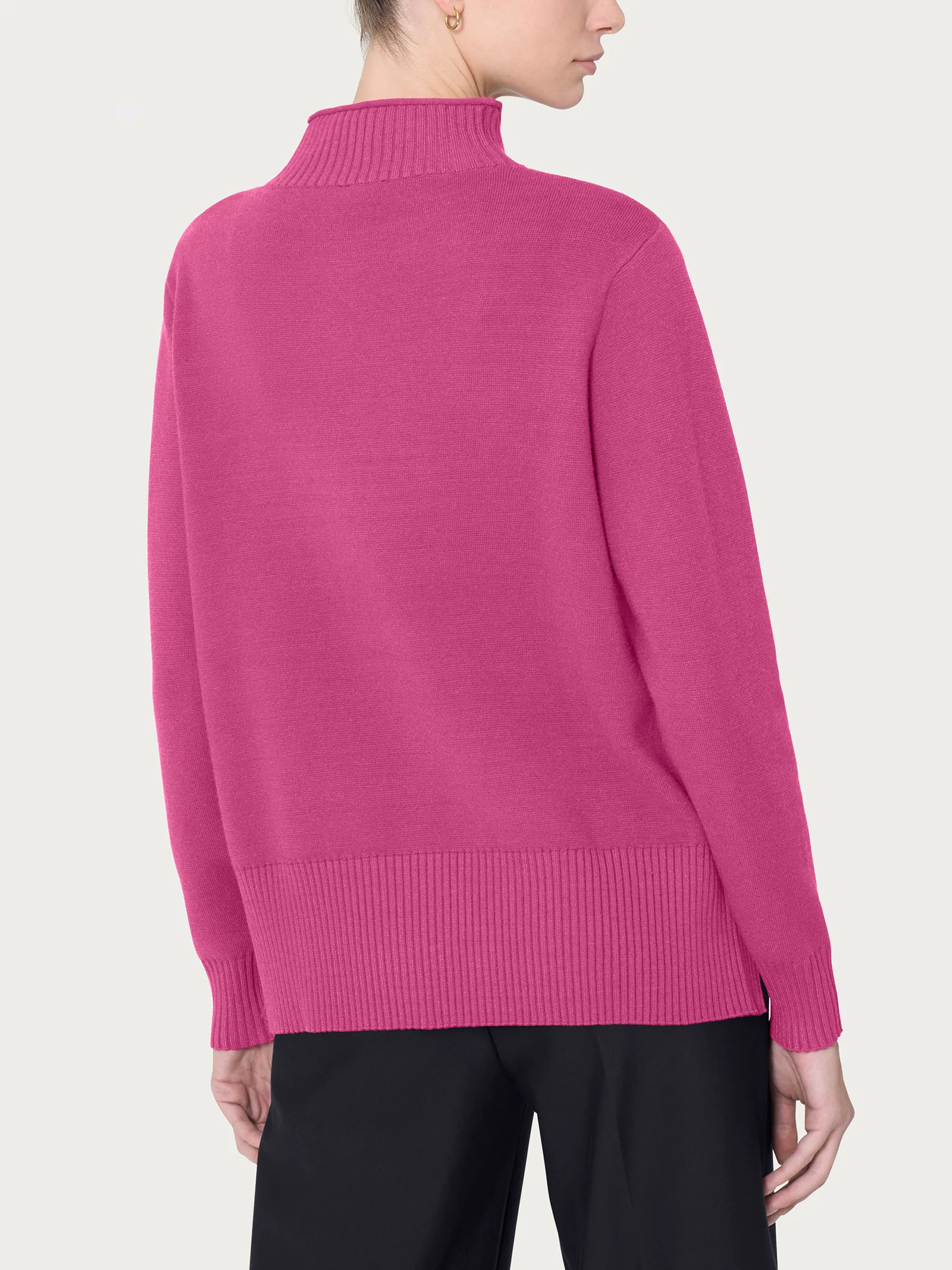 Lupetto in Super Soft - Red Violet - Image 2