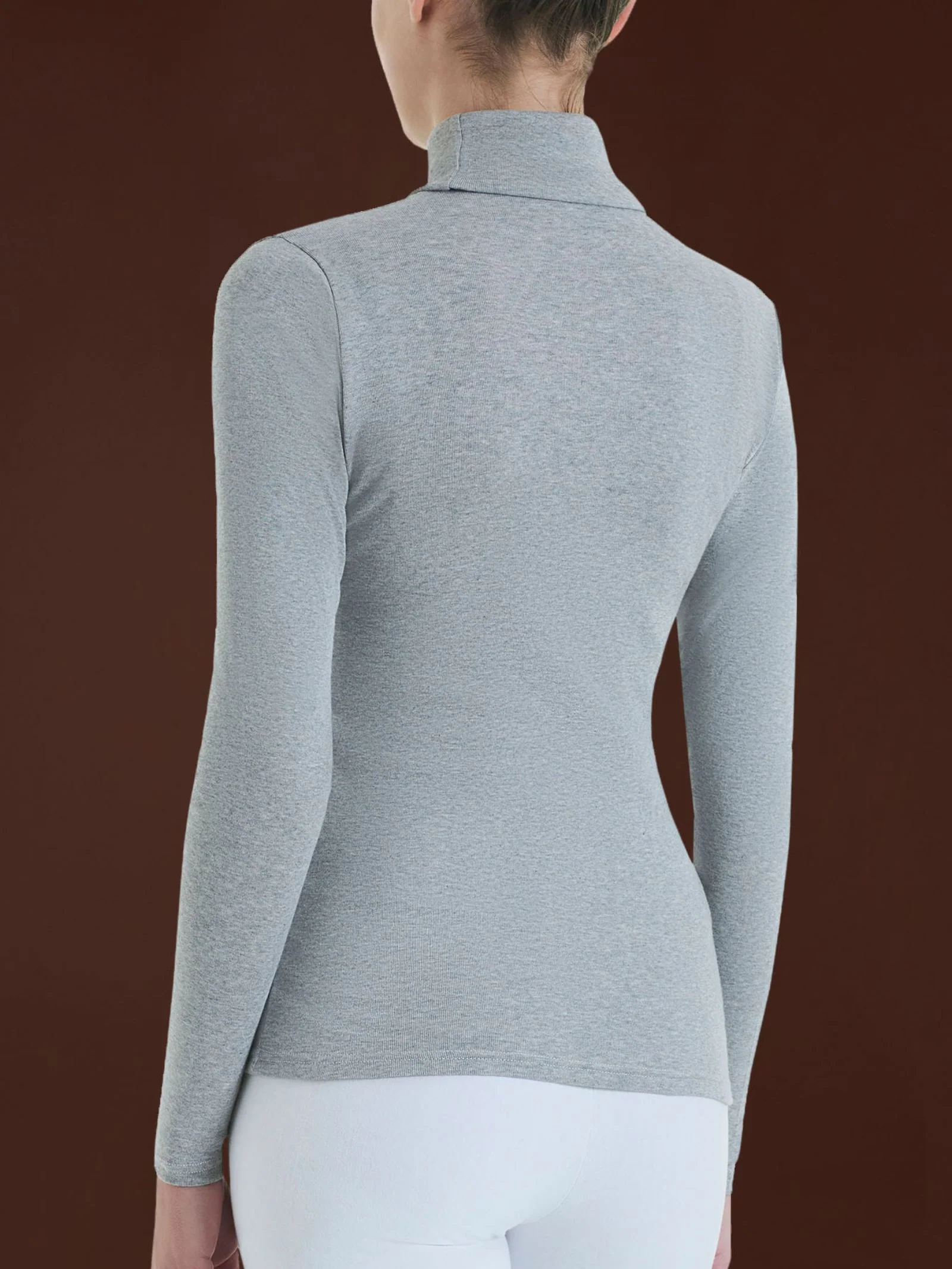 Lupetto in Thermo Cotton - Vapore Mel. - Image 2
