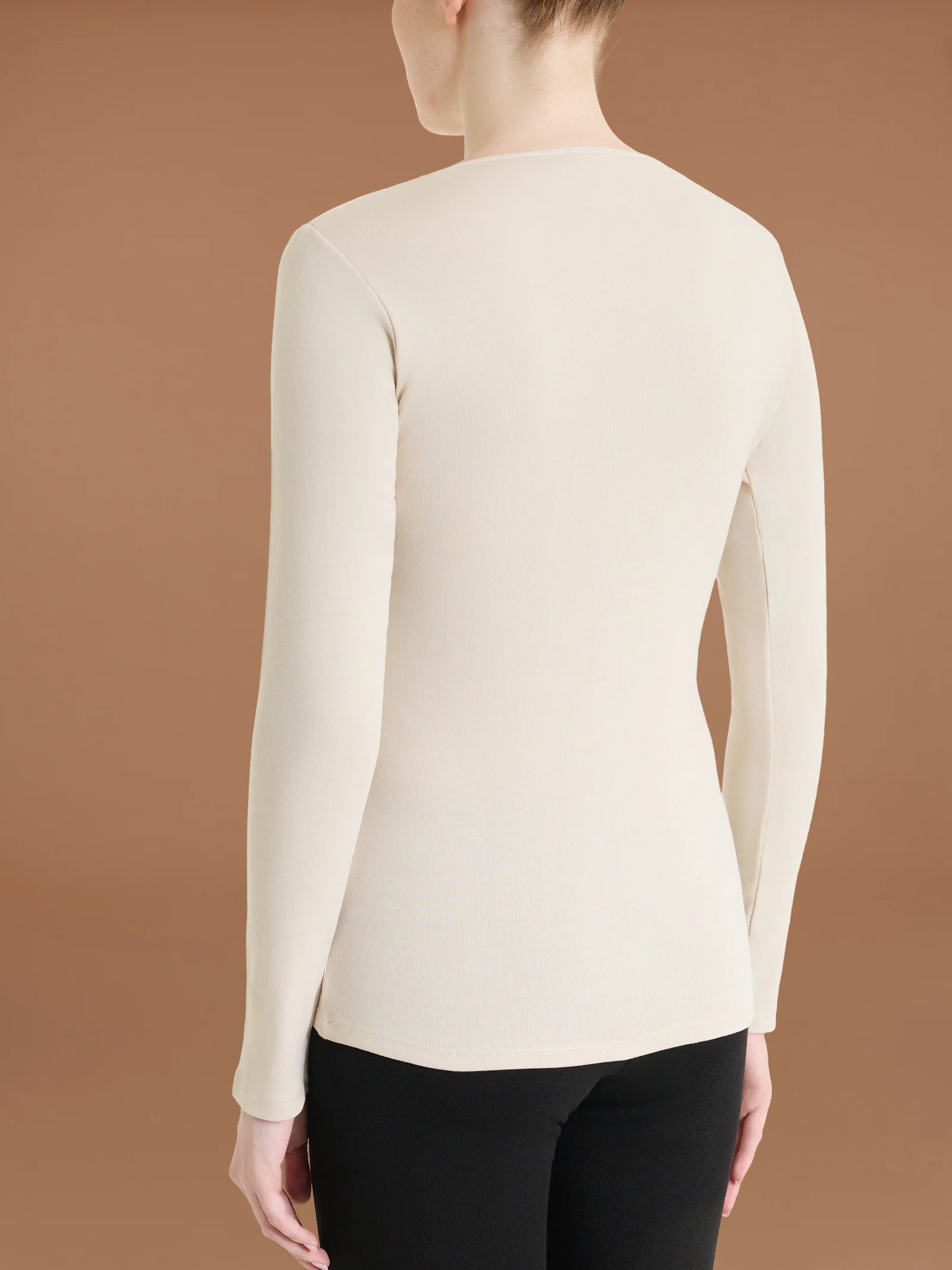 Lupetto in Thermo Cotton - Champignon - Image 2