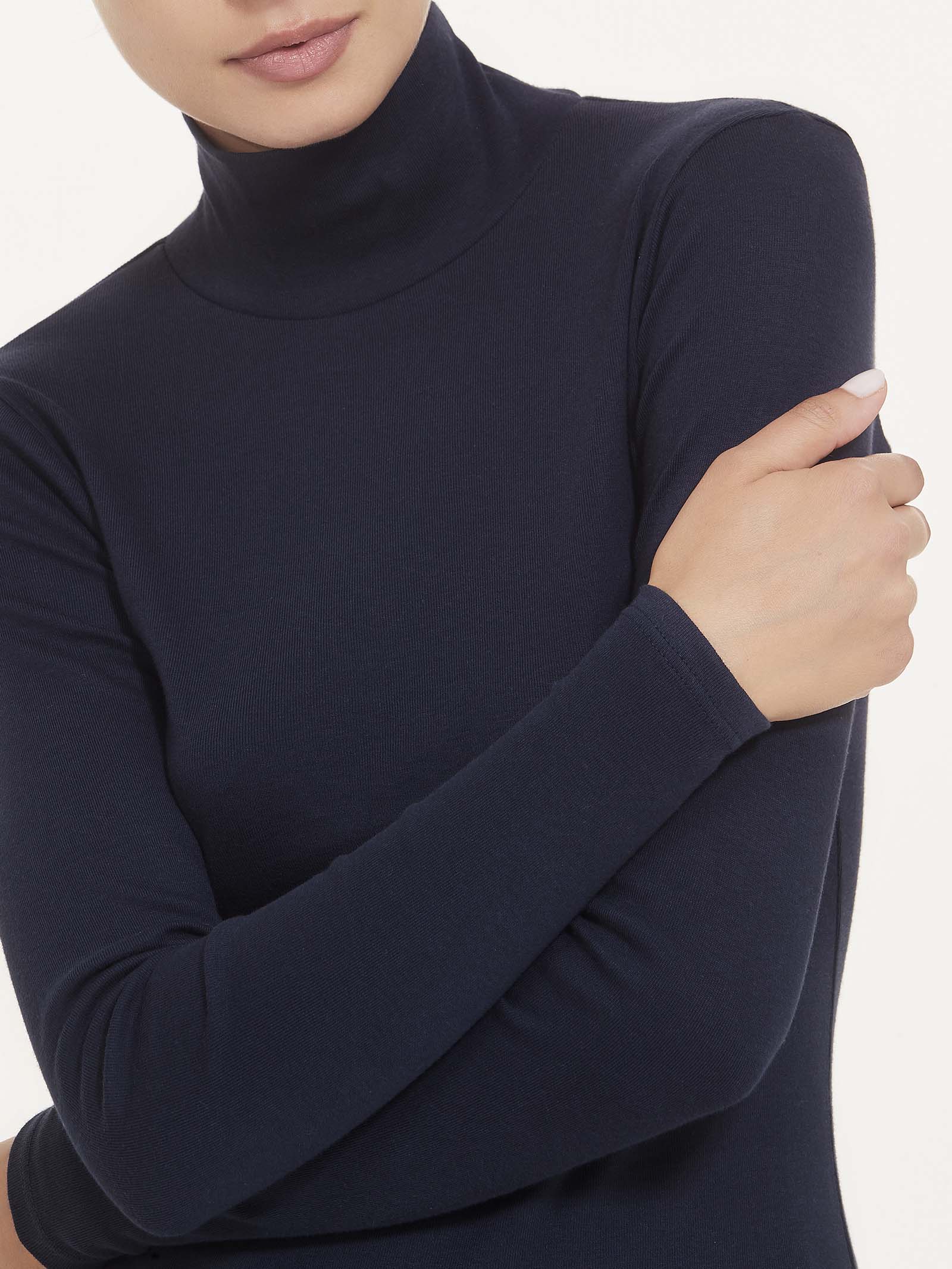 Lupetto in Thermo Cotton - Fig - Image 4