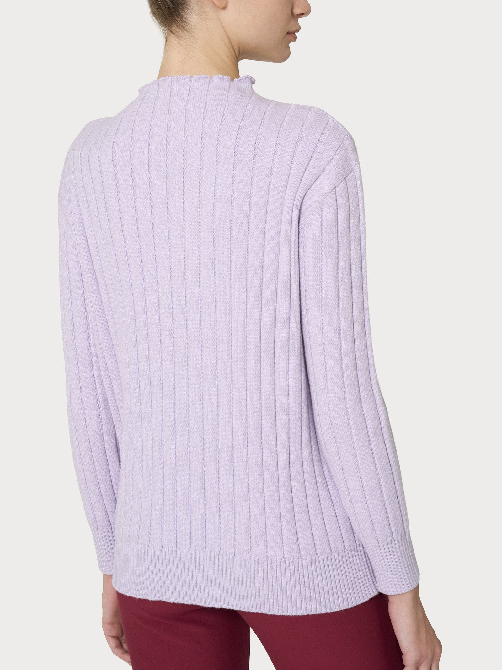 Lupetto Knit Rib in Super Soft - Orchid Petal - Image 2