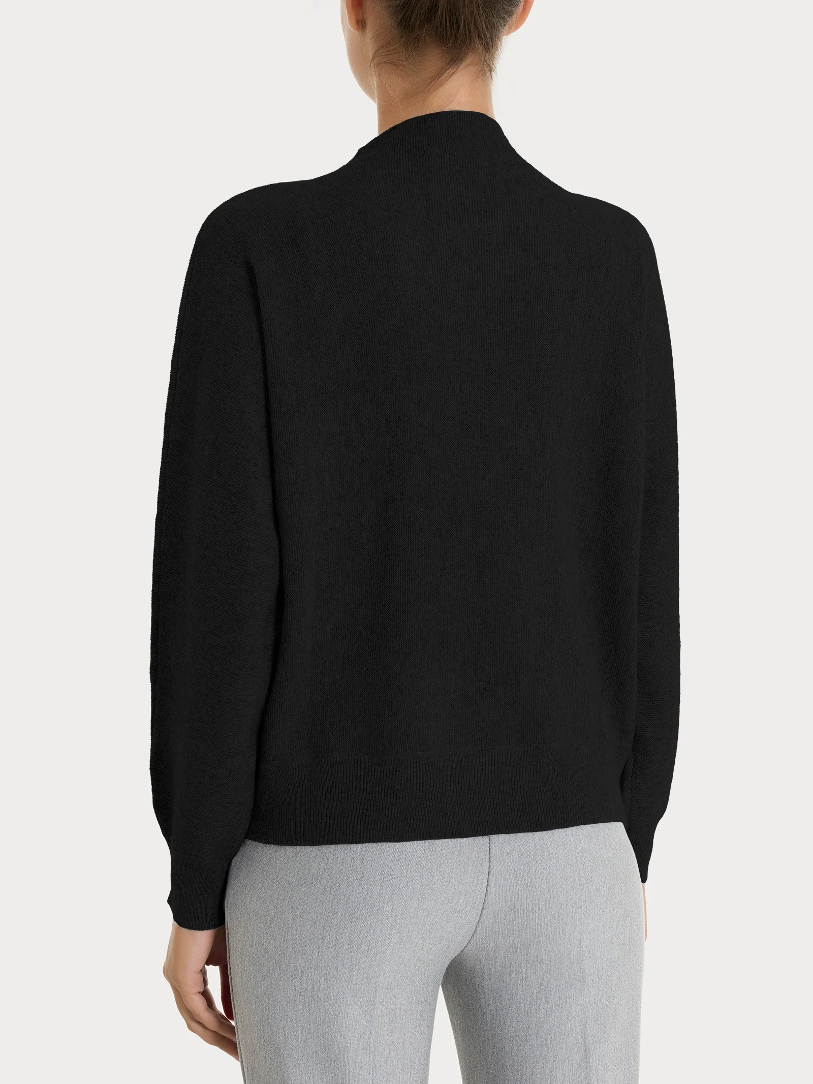 Lupetto Punto Links in Natural Soft - Nero - Image 2