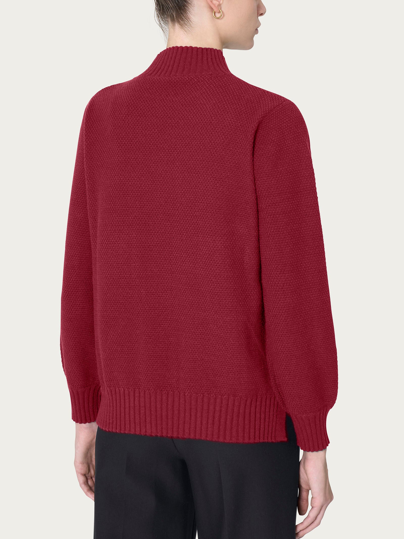 Lupetto Punto Riso in Super Soft - Tibetan Red - Image 2
