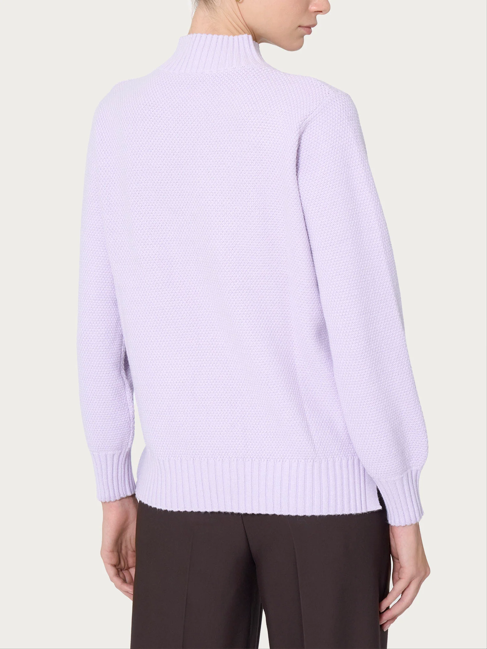 Lupetto Punto Riso in Super Soft - Orchid Petal - Image 2