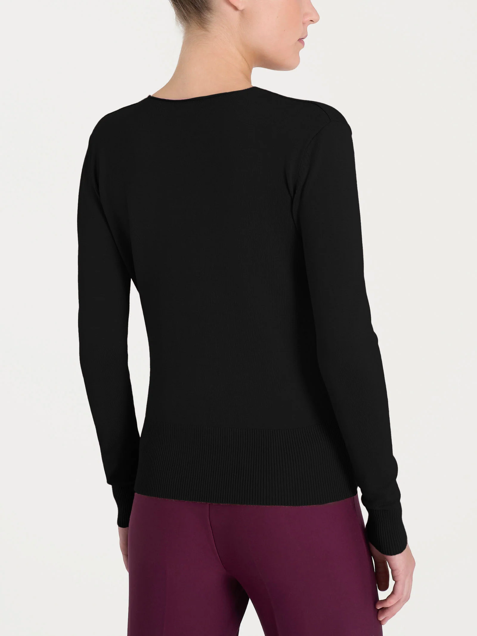 Maglia a portafoglio Four Seasons - Nero - Image 2