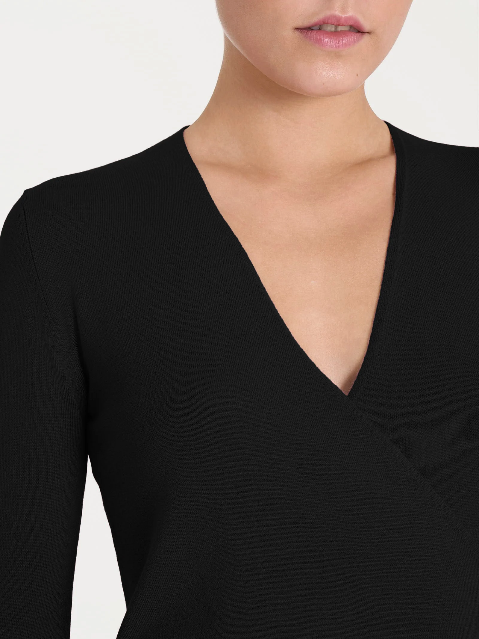 Maglia a portafoglio Four Seasons - Nero - Image 3