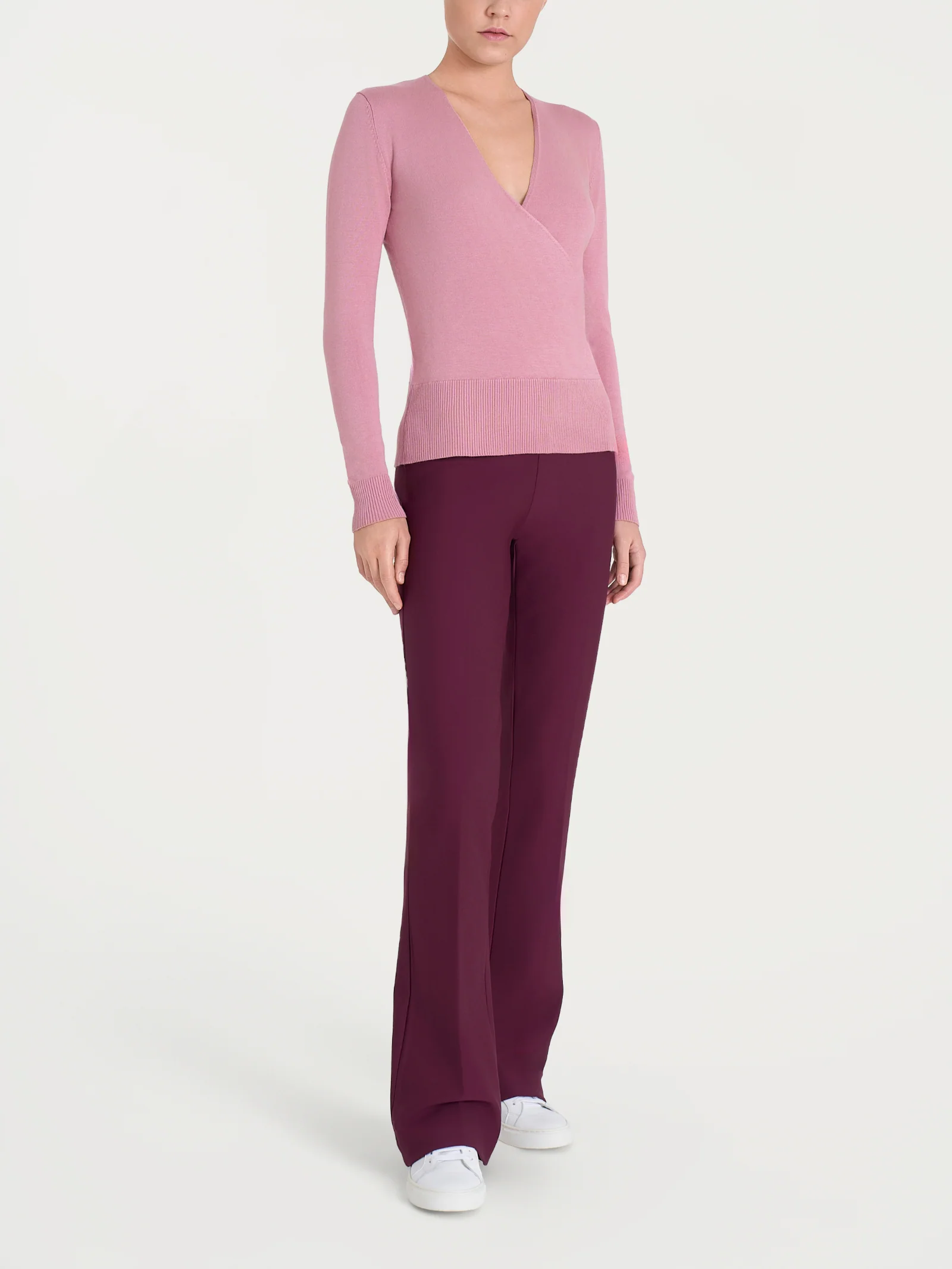 Maglia a portafoglio Four Seasons - Lilas - Image 4