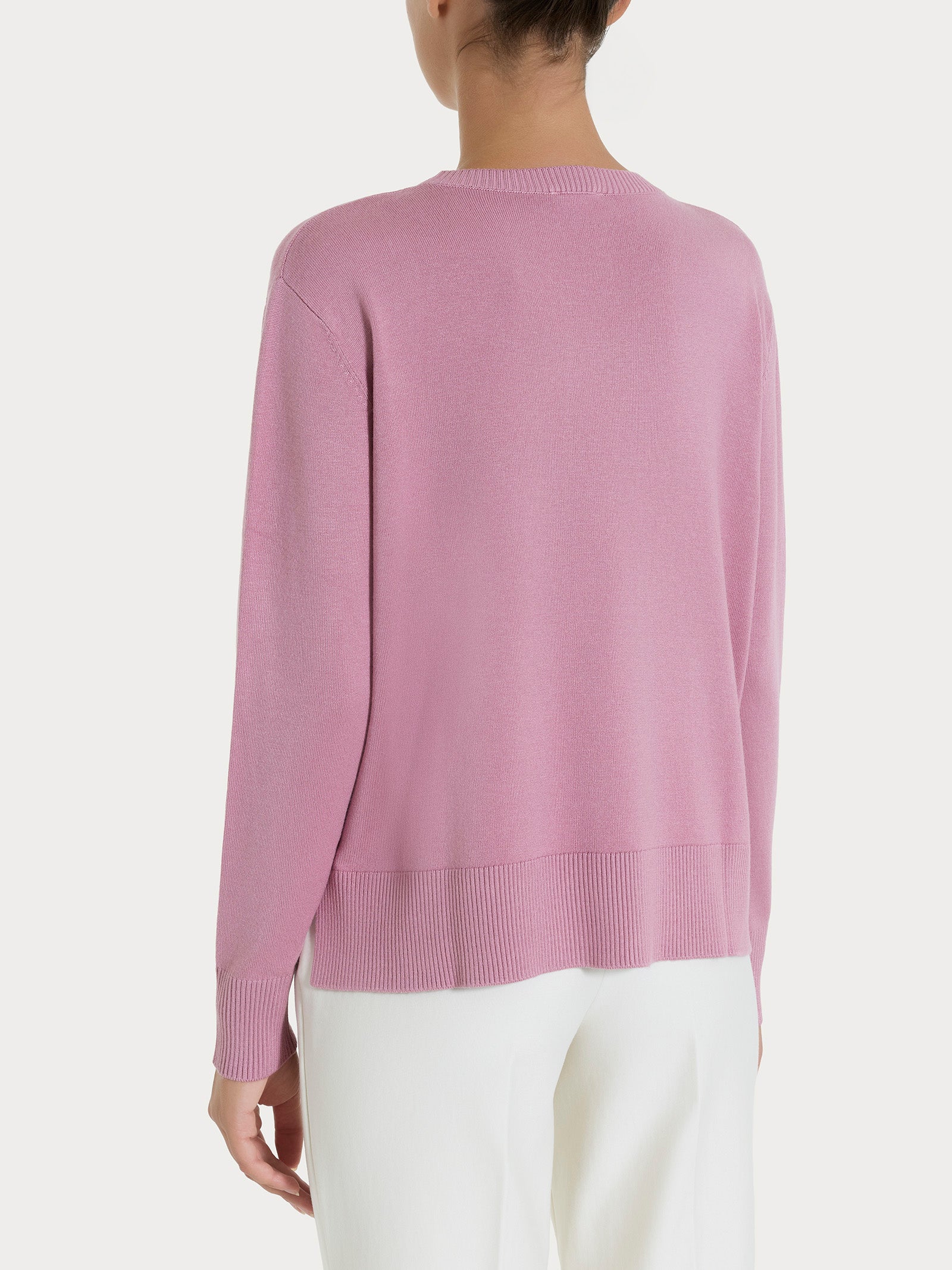 Maglia con girocollo Four Seasons - Lilas - Image 2
