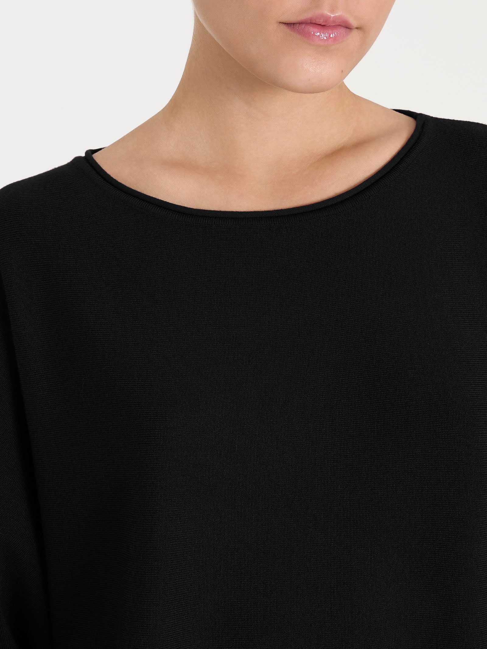 Maglia con manica pipistrello Four Seasons - Nero - Image 3