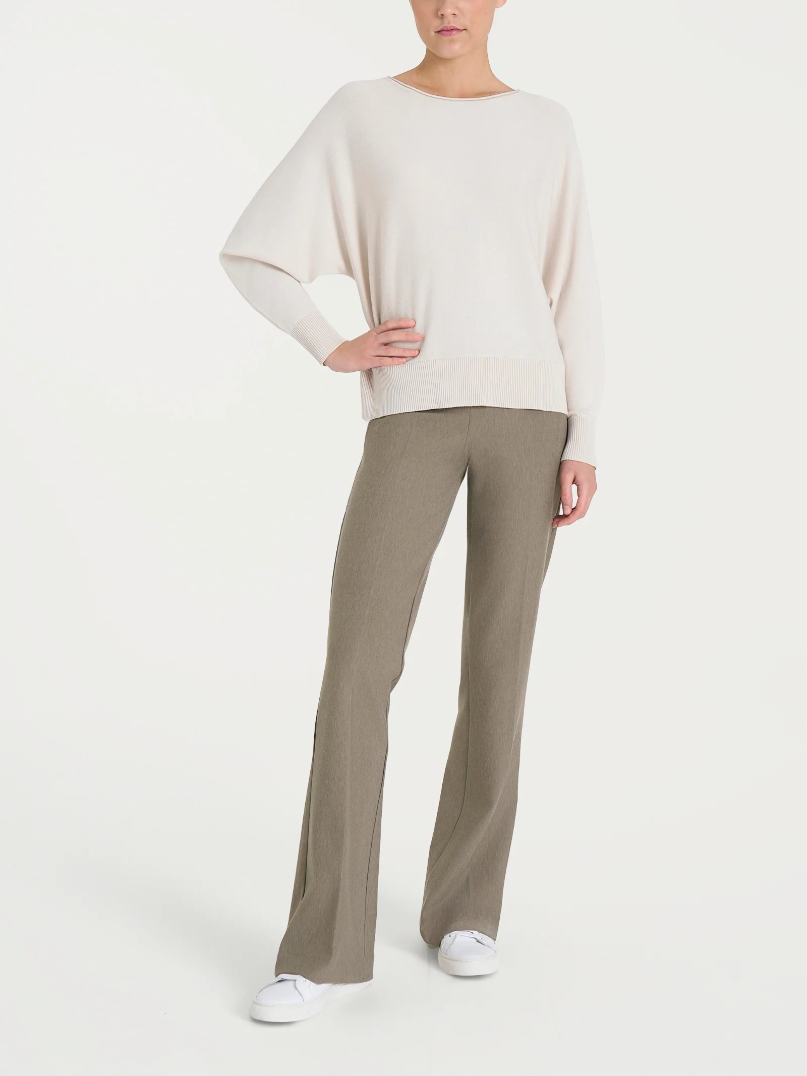 Maglia con manica pipistrello Four Seasons - Champignon - Image 4