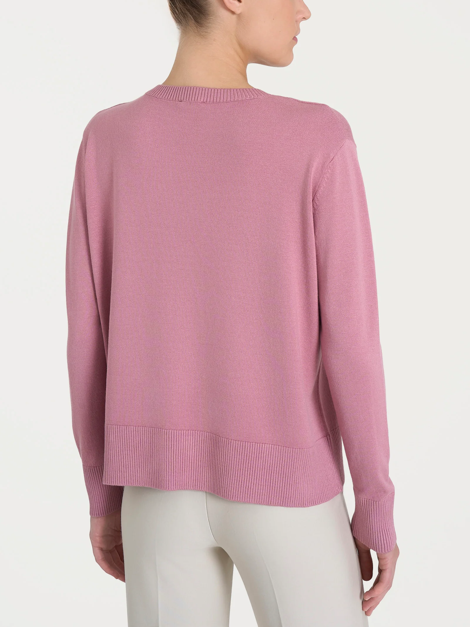 Maglia con scollo a V Four Seasons - Lilas - Image 5