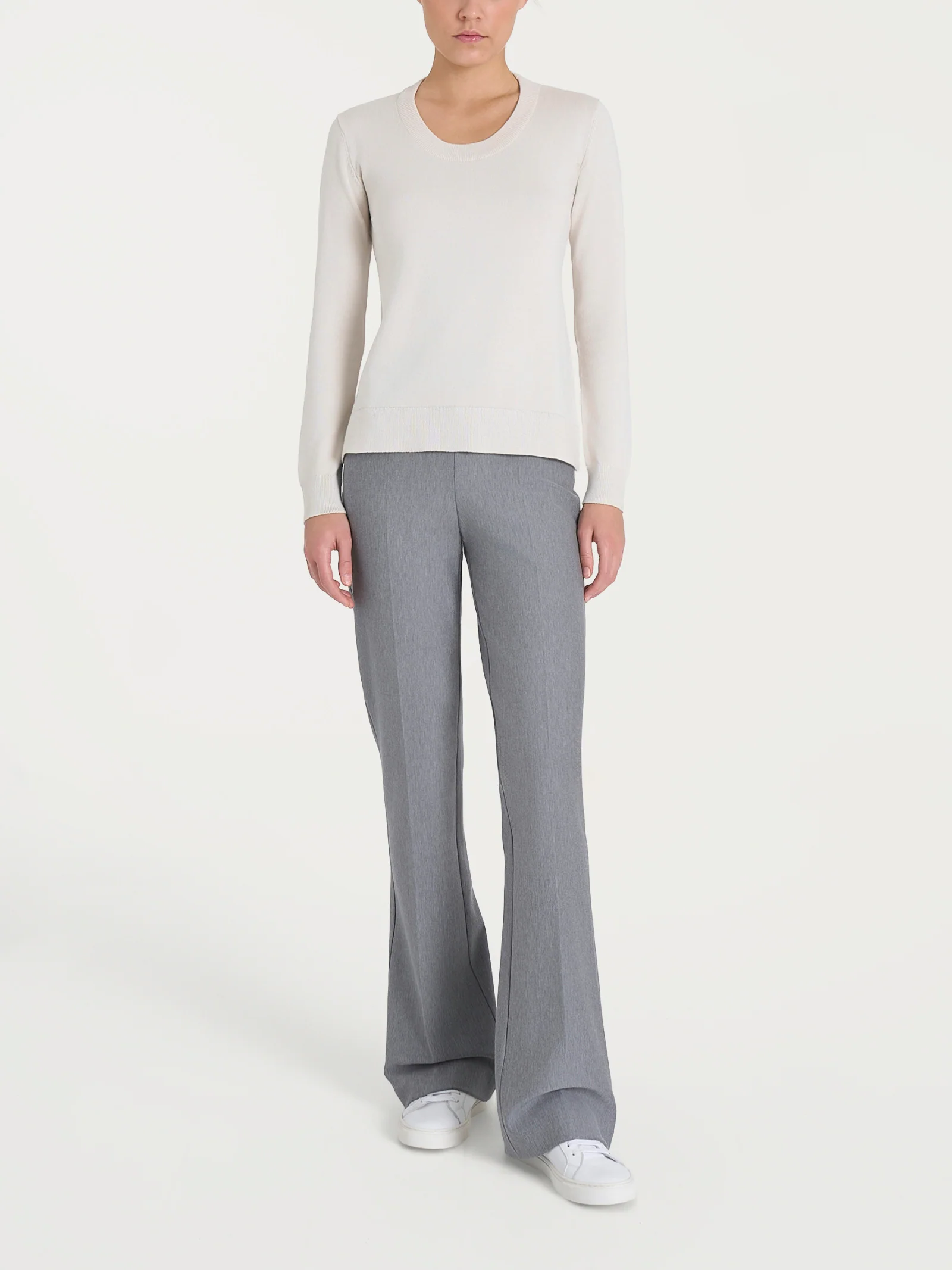 Maglia con scollo madonna Four Seasons - Champignon - Image 4