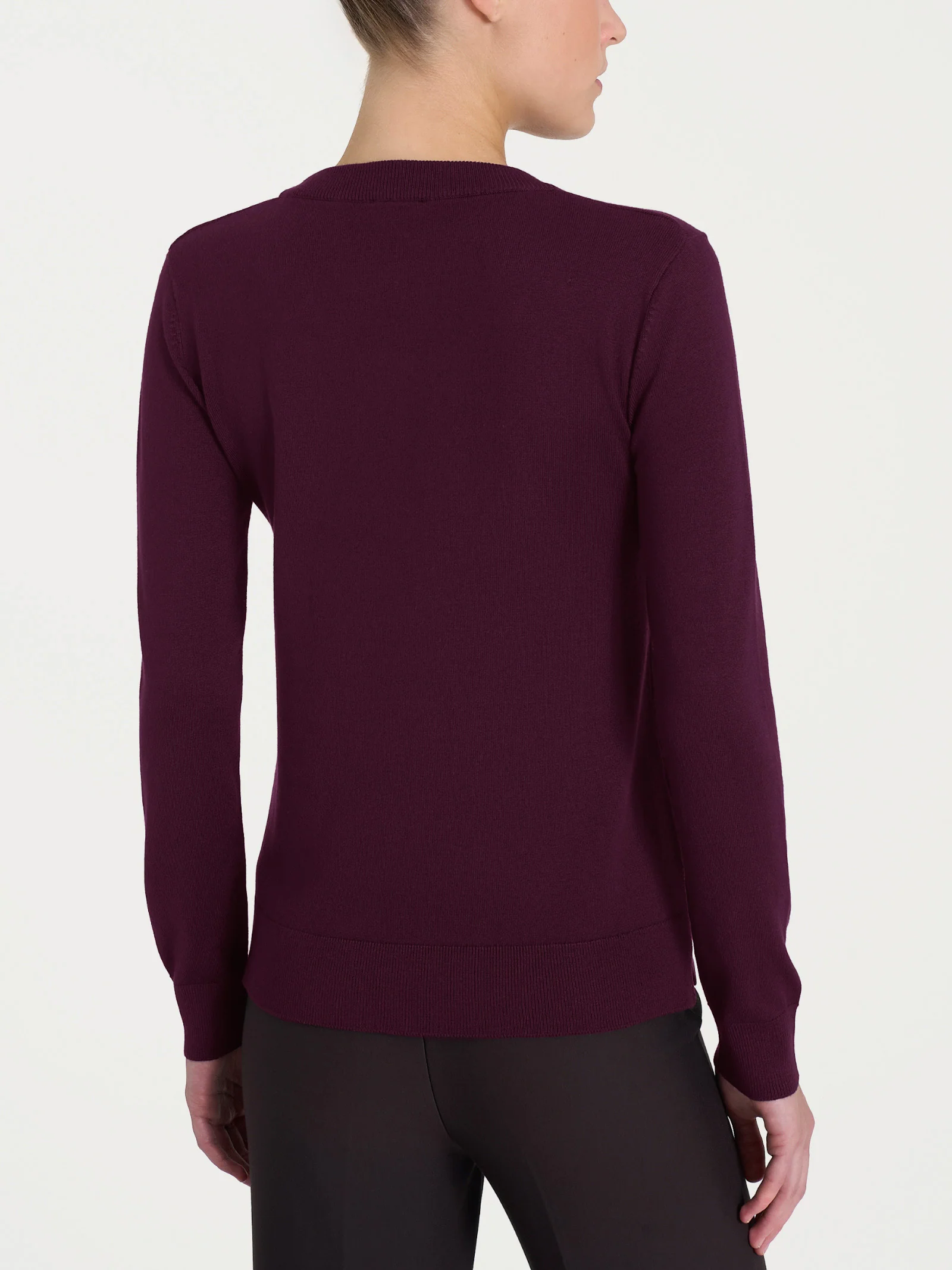 Maglia con scollo madonna Four Seasons - Fig - Image 2