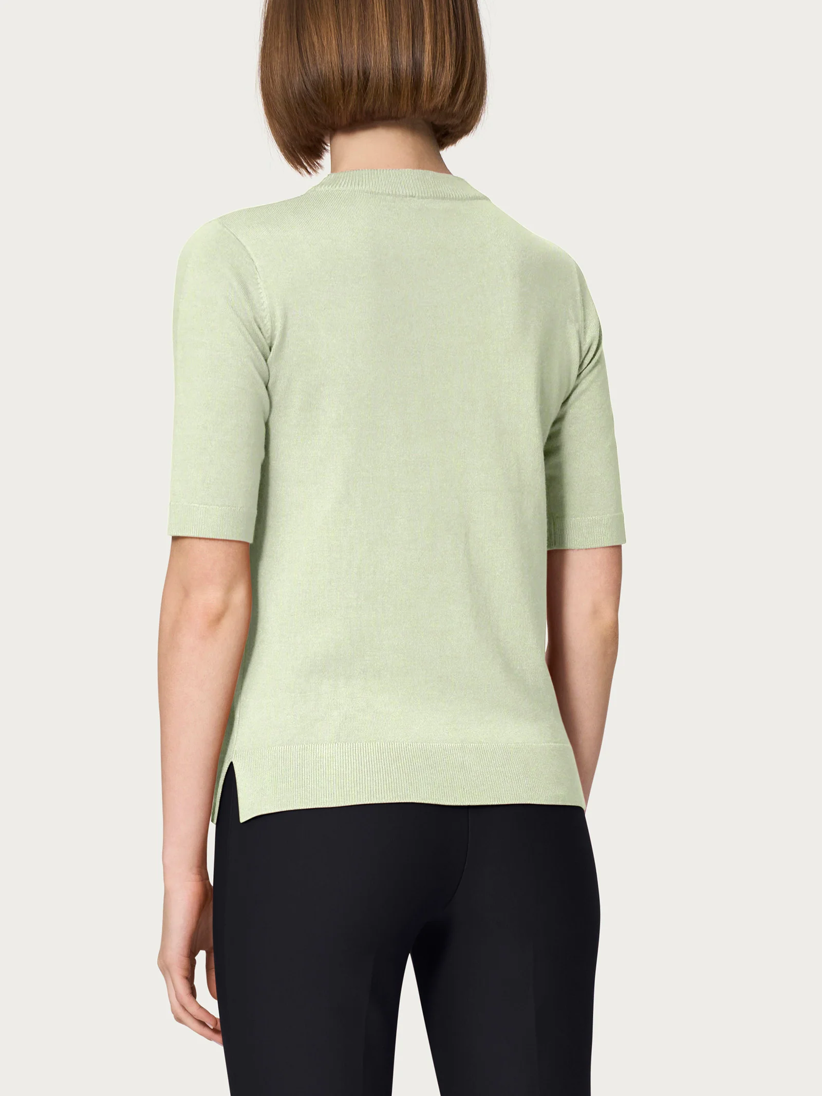 Maglia girocollo a manica corta Four Seasons - Gleam - Image 2