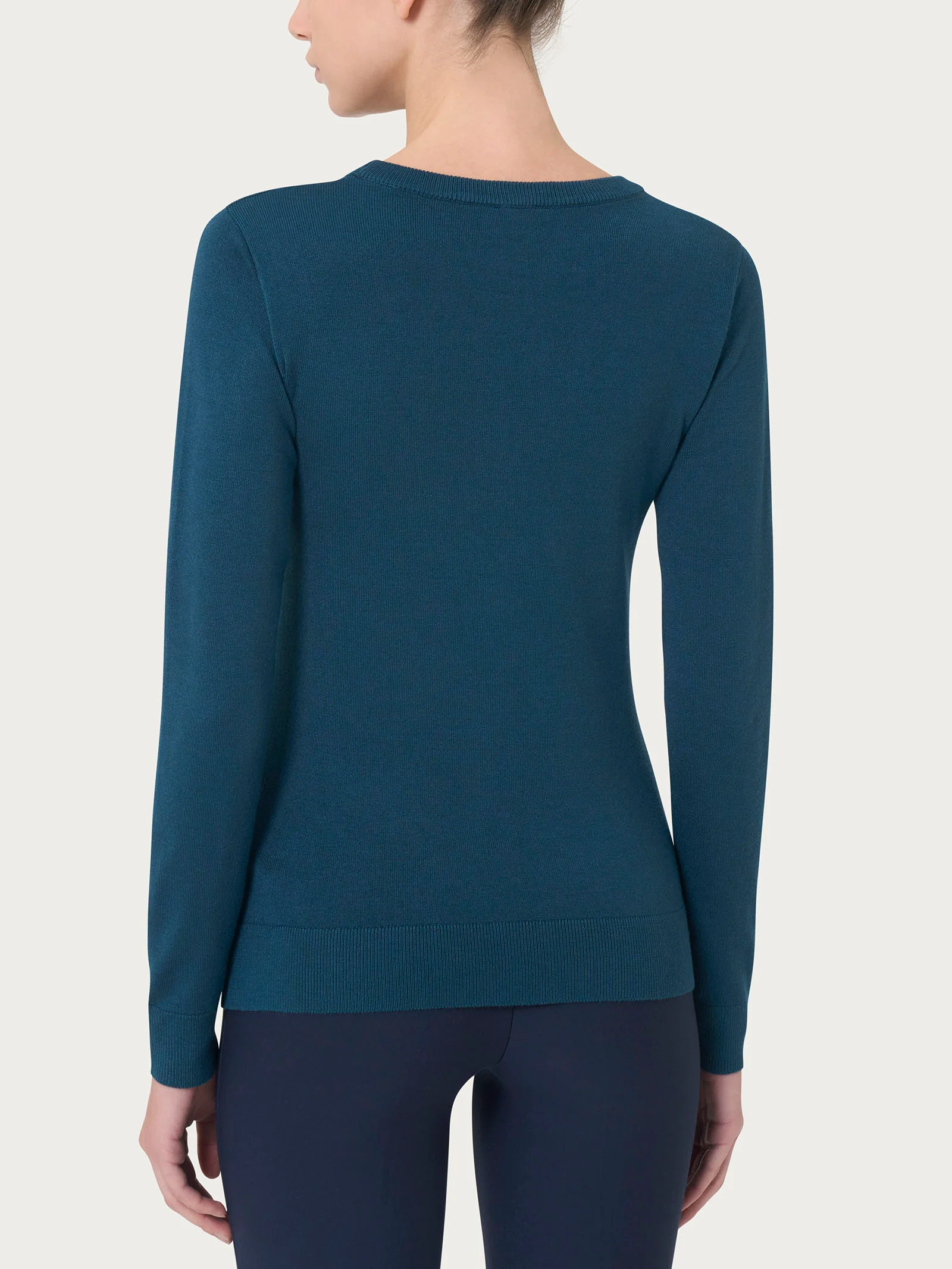 Maglia girocollo a manica lunga Four Seasons - Reflecting Pond - Image 2