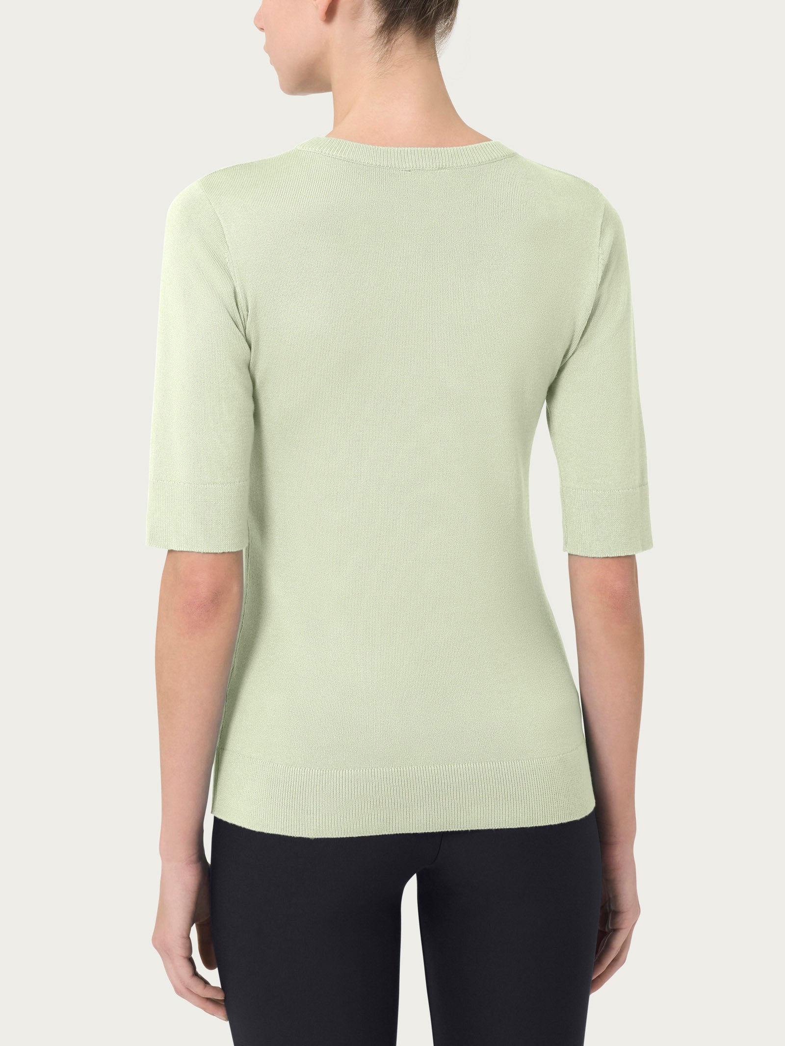 Maglia girocollo con manica corta Four Seasons - Gleam - Image 2