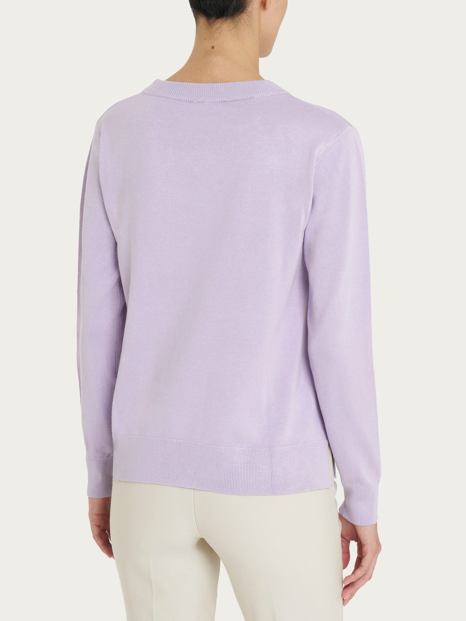 Maglia girocollo Four Seasons - Orchid Petal - Image 2