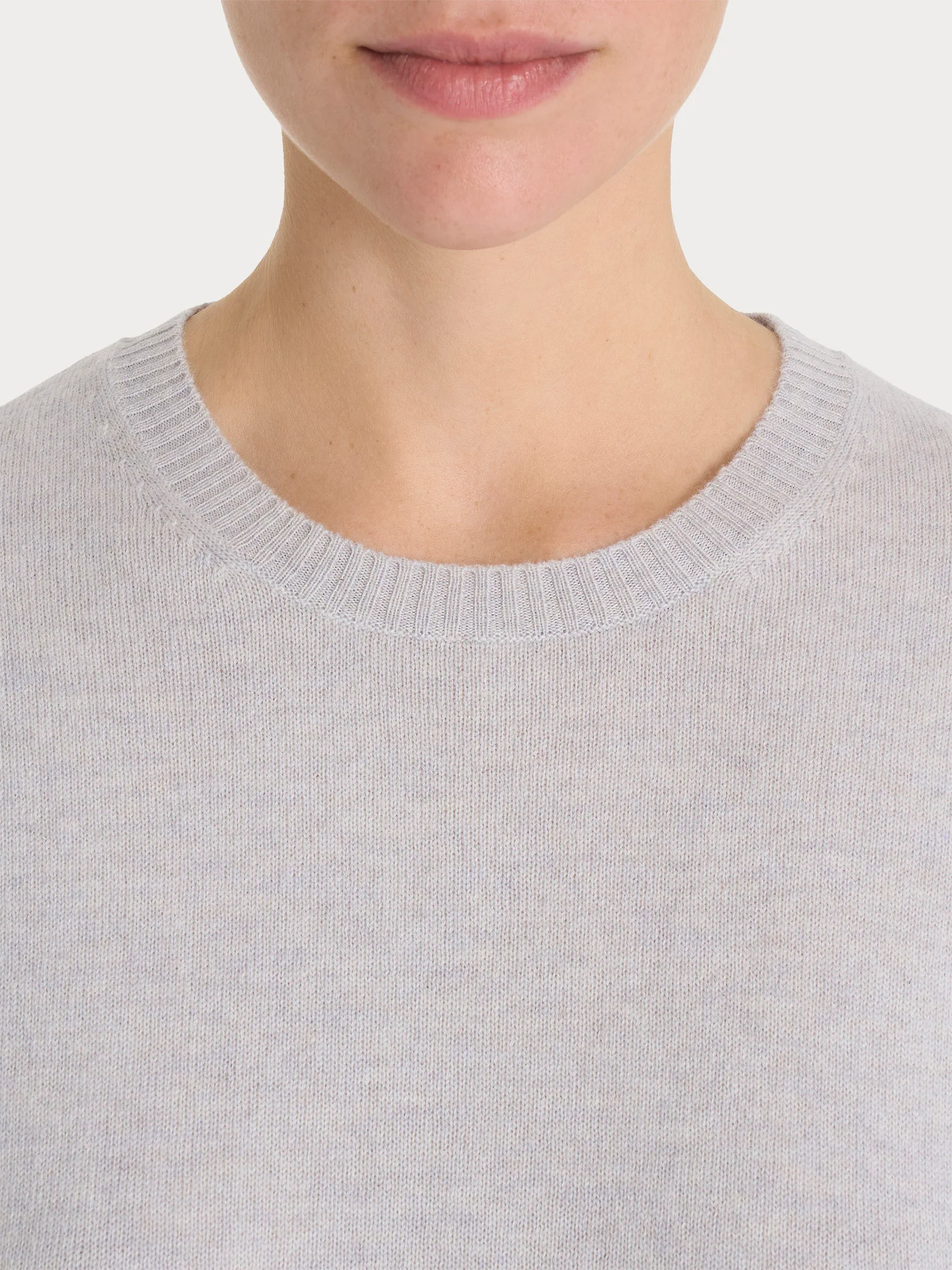 Maglia girocollo in cashmerino - Piuma Mel. - Image 3