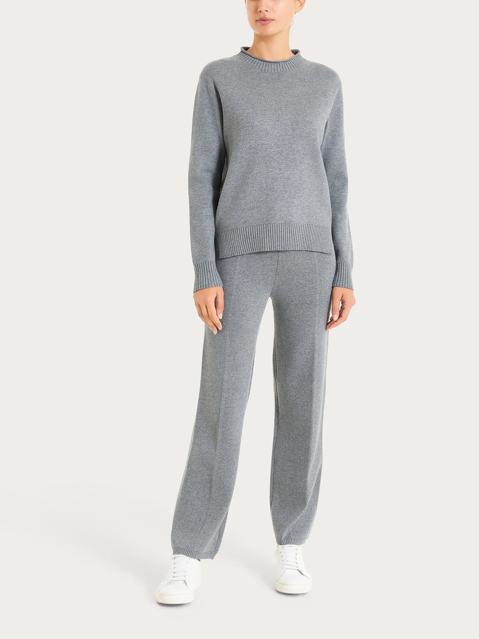 Maglia girocollo in Super Soft  - Ferro Mel. - Image 4