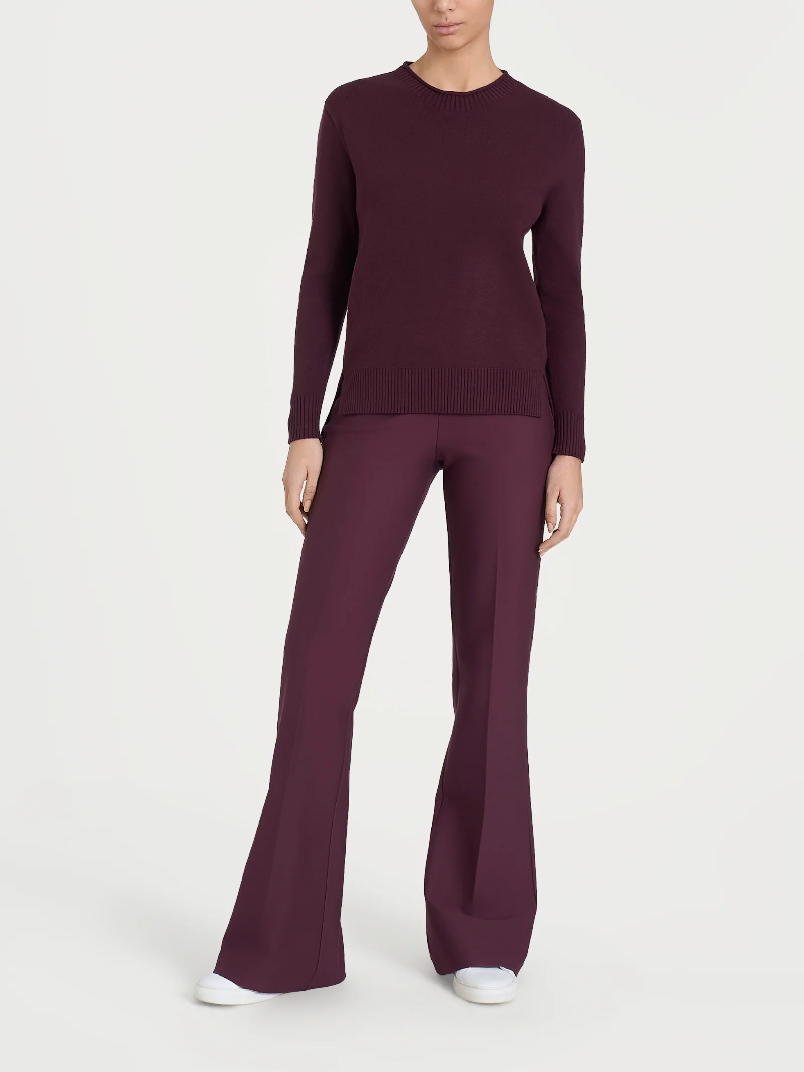 Maglia girocollo in Super Soft  - Fig - Image 5