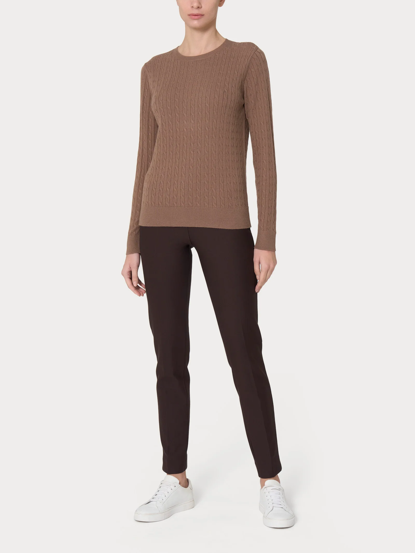 Maglia girocollo in Super Soft - Nero - Image 3