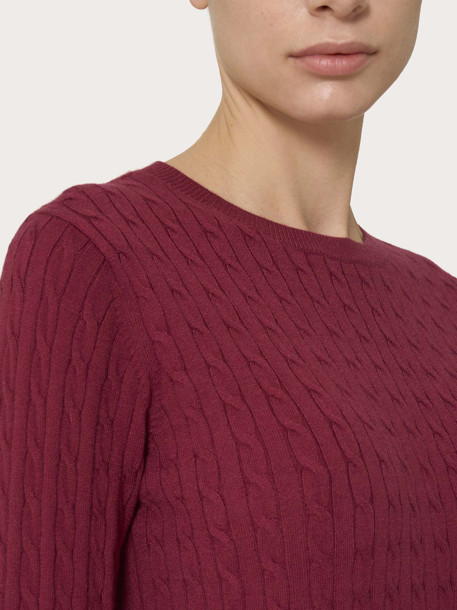 Maglia girocollo in Super Soft - Tibetan Red - Image 3