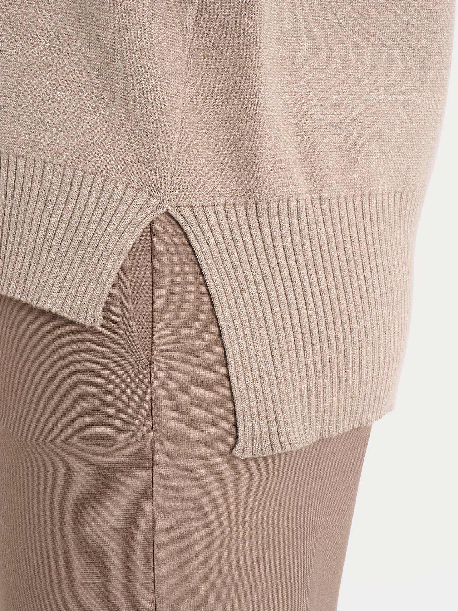 Maglia smanicata in Super Soft - Cammello - Image 3