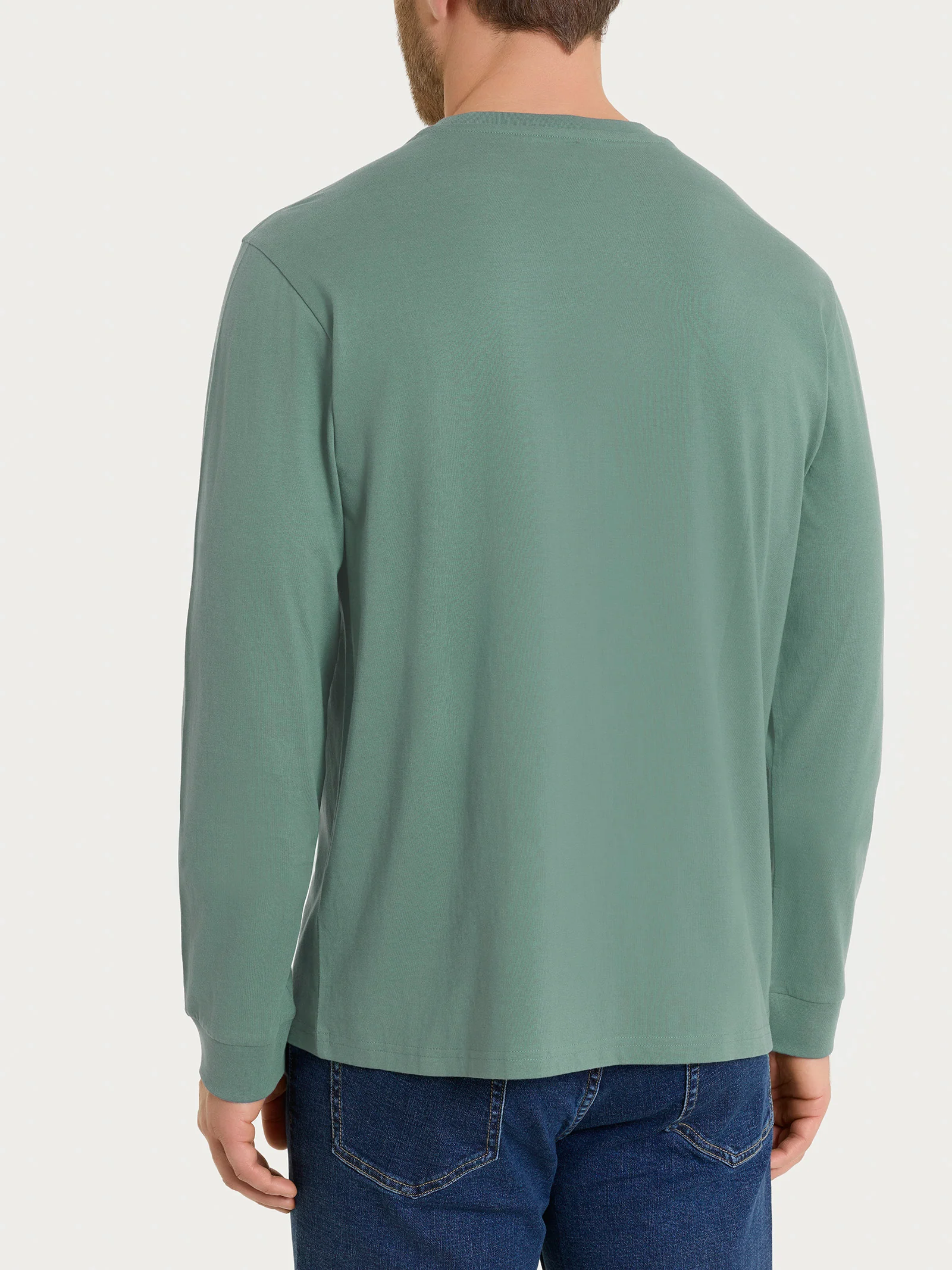 Maglietta a manica lunga in Heavy Duty Jersey - Laurel Wreath - Image 2