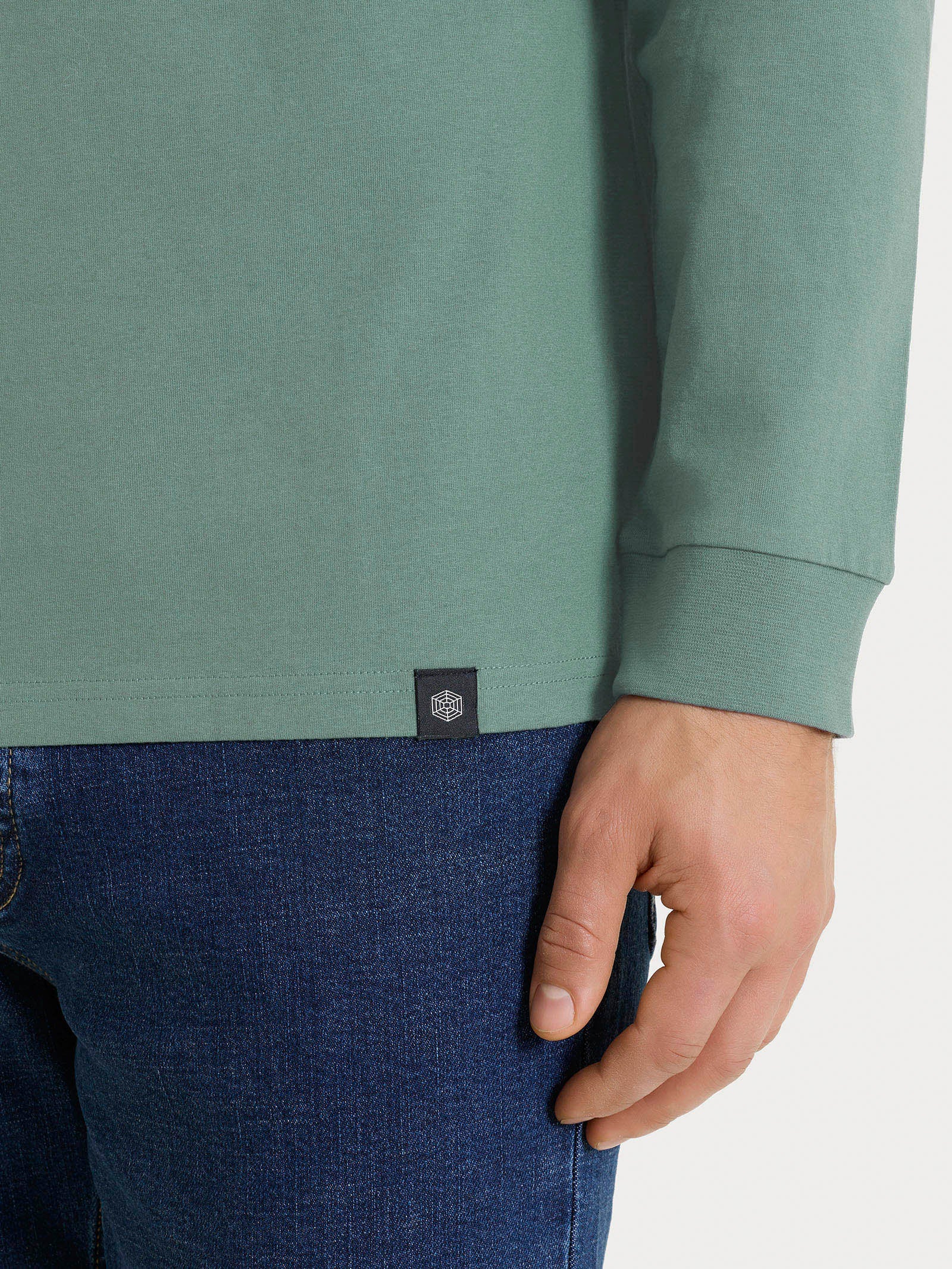 Maglietta a manica lunga in Heavy Duty Jersey - Laurel Wreath - Image 3