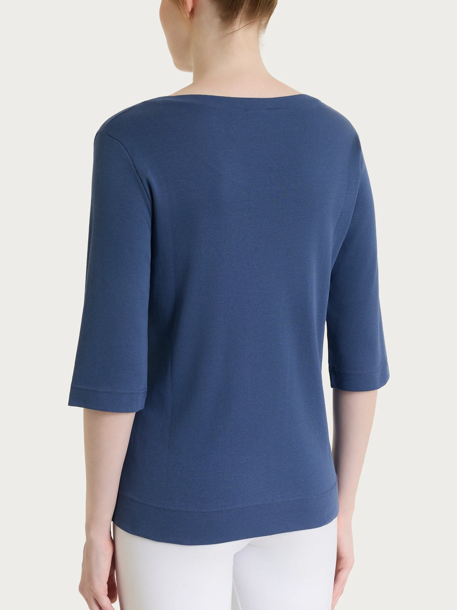 Maglietta con manica 3/4 in Eco Cotton Stretch - Oceana - Image 2