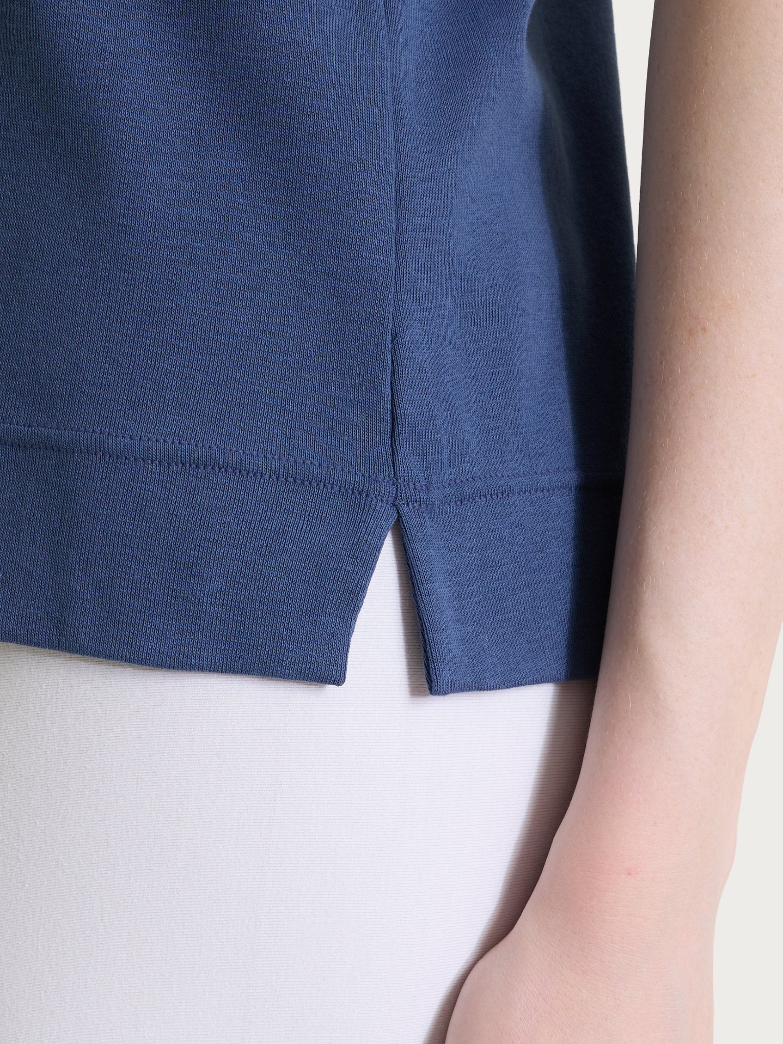 Maglietta girocollo in Eco Cotton Stretch - Oceana - Image 3