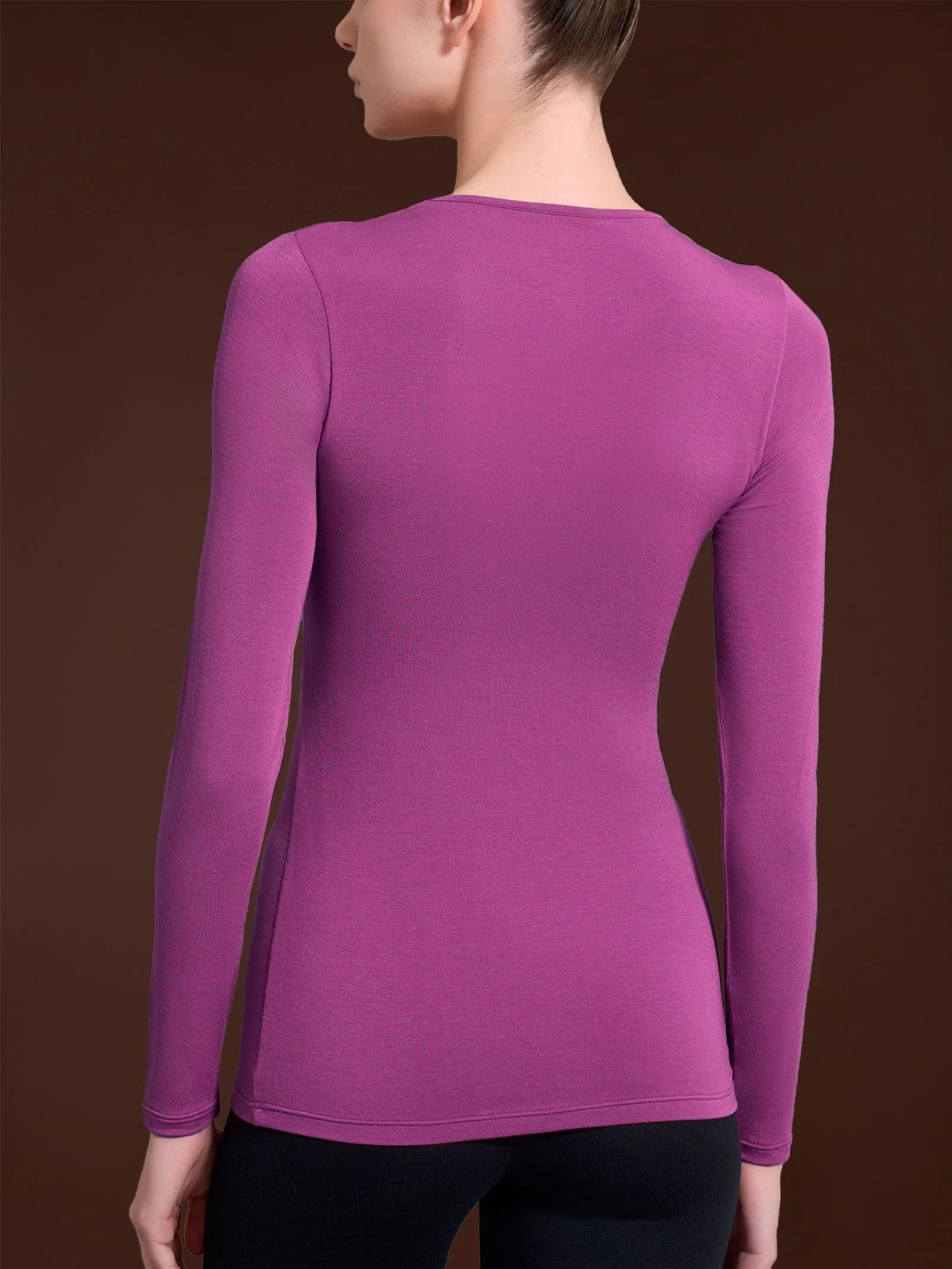 Maglietta girocollo in Thermo Cotton - Serenella - Image 2