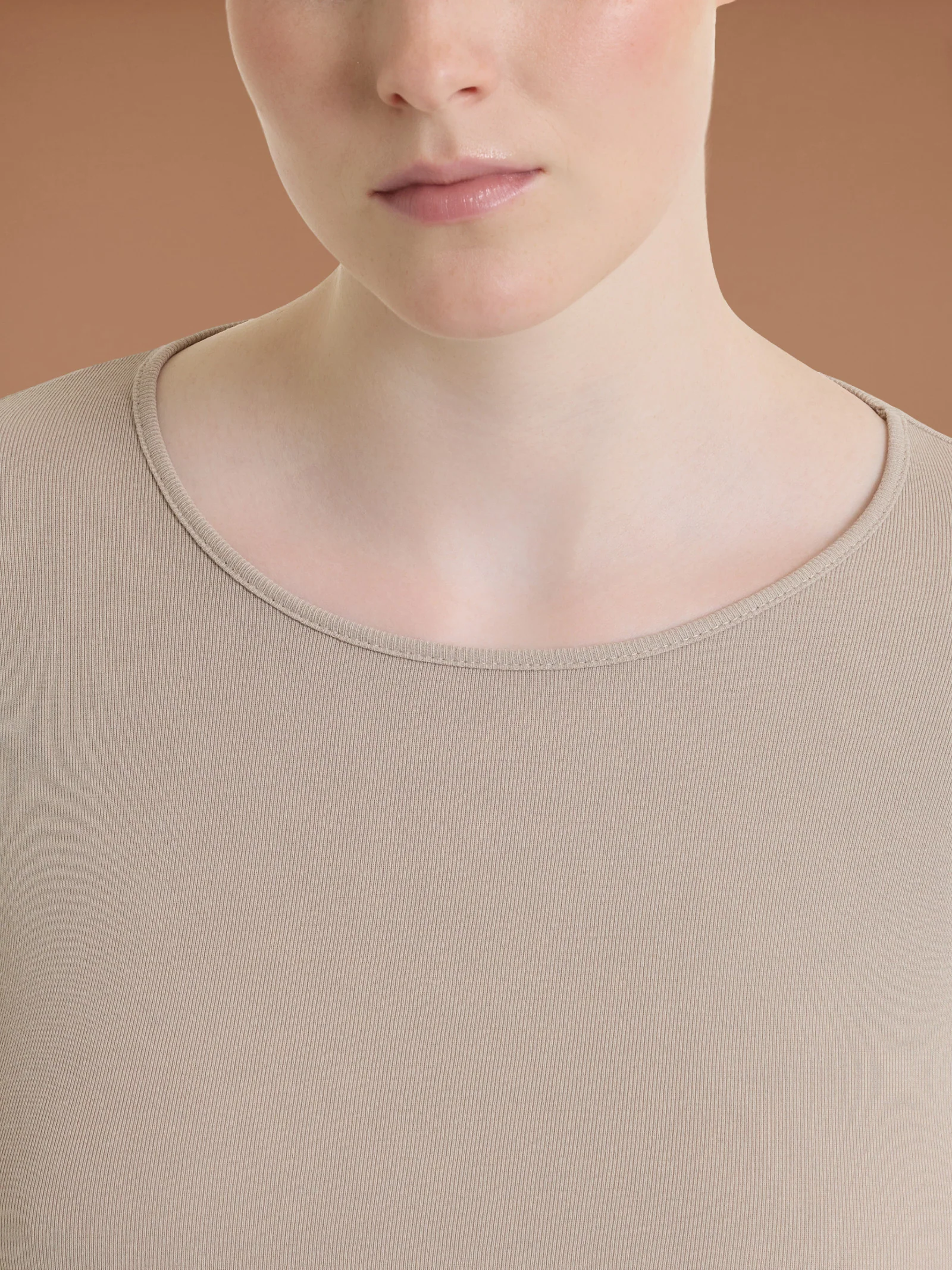Maglietta girocollo in Thermo Cotton - String - Image 3