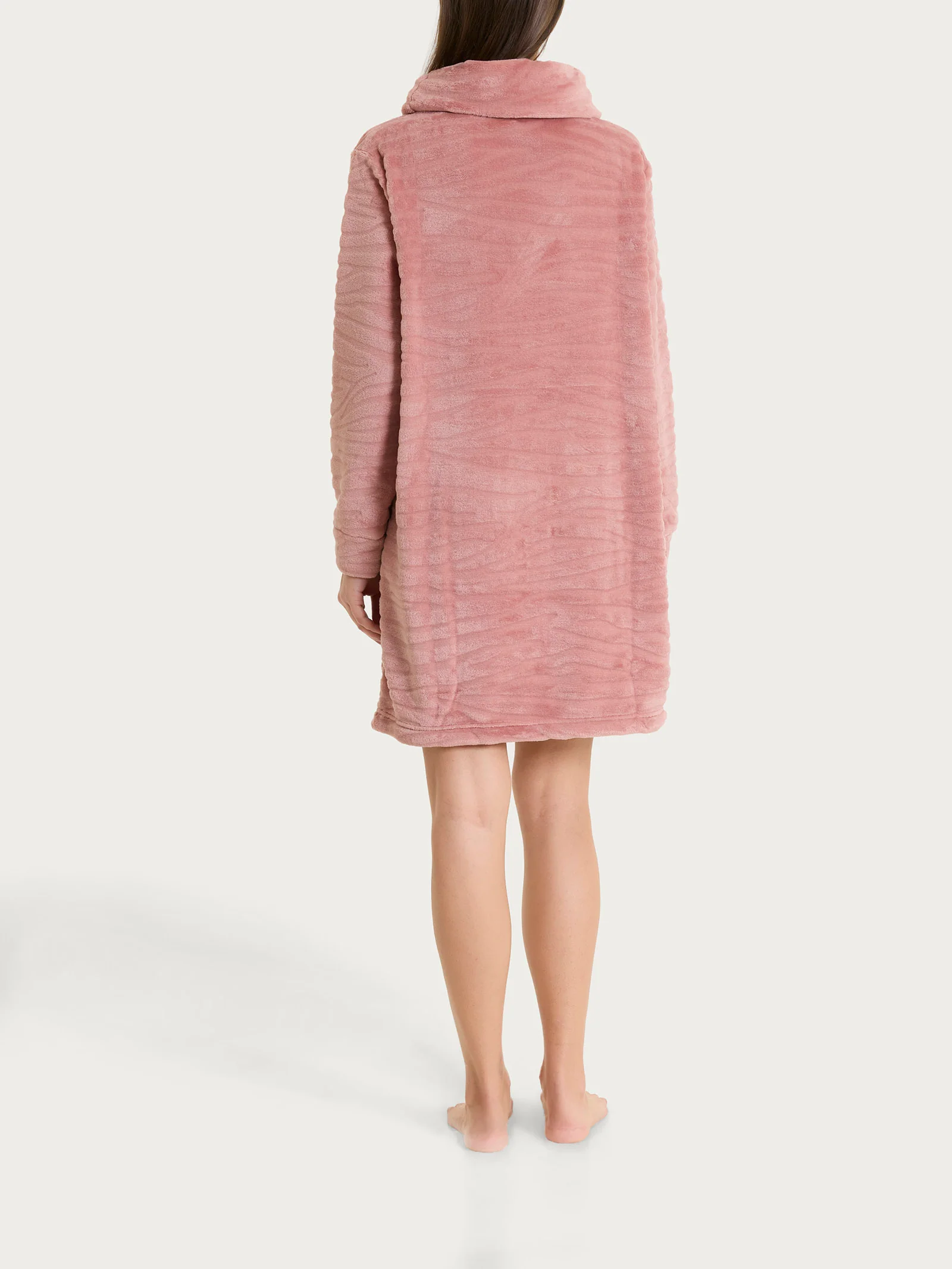 Maxi maglia in Coral Fleece - Cork - Image 2