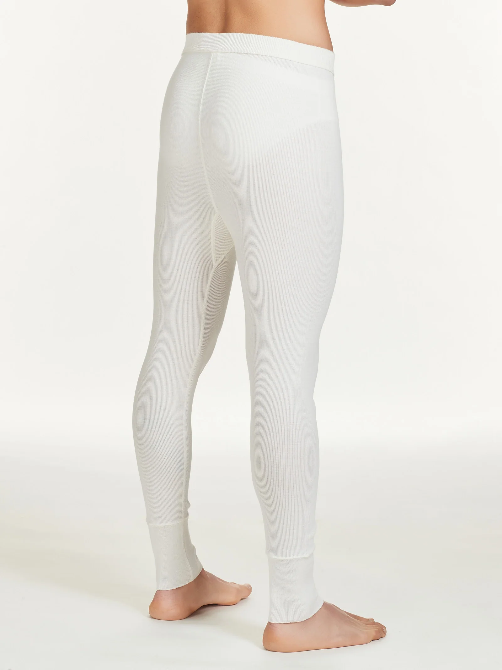 Merino Strong - Calzamaglia in costina di lana pesante - B.co Lana - Image 3