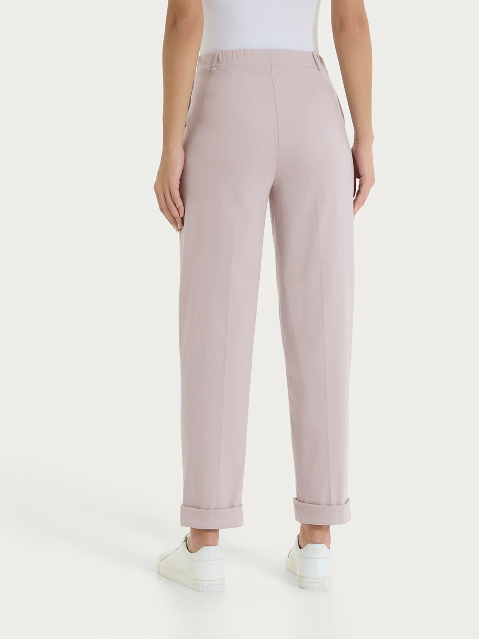 Pantalone a carota con tasche in Super Fresh - Sphinx - Image 4