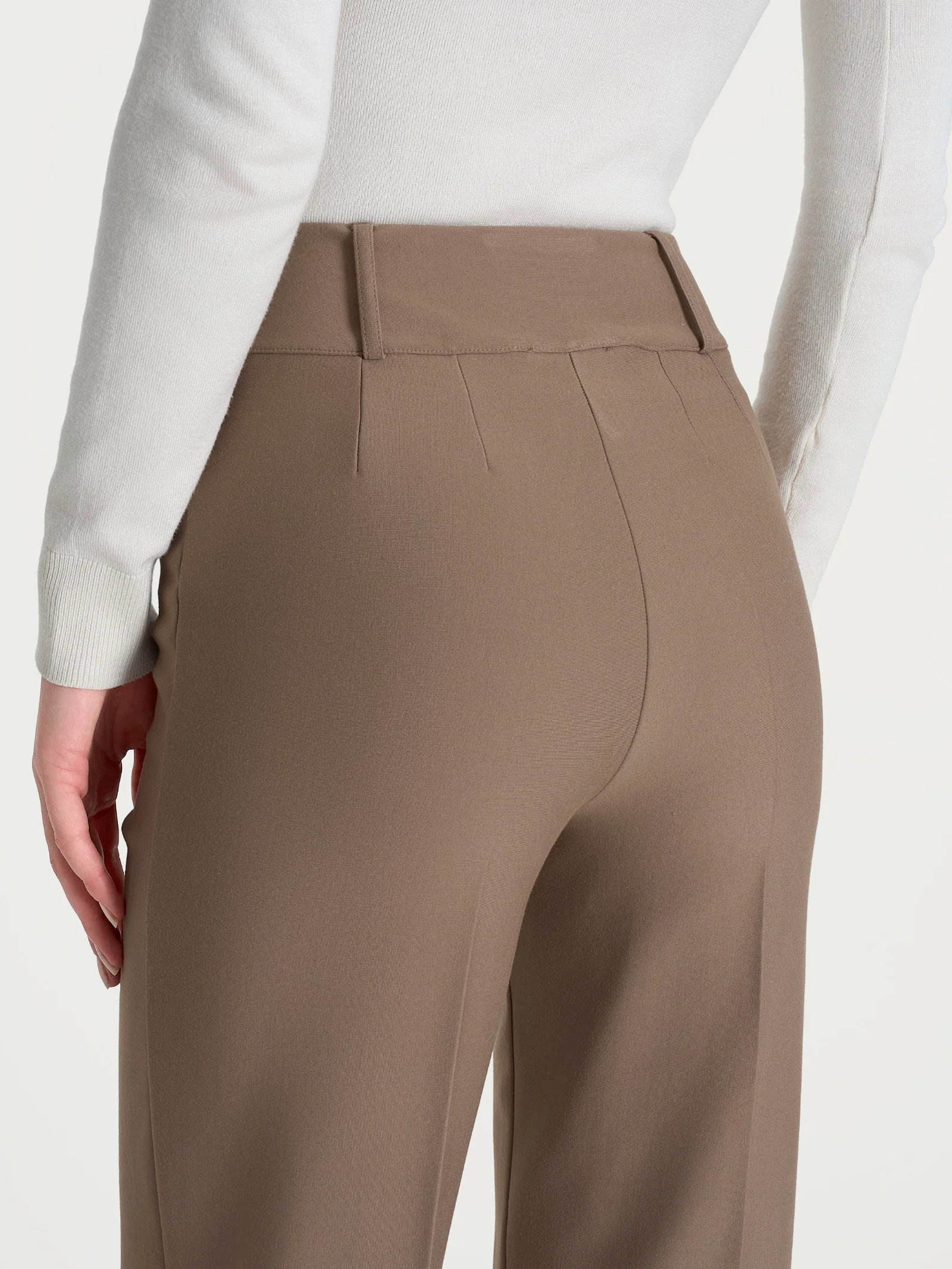 Pantalone a carota in Compact  - Pine Bark - Image 4
